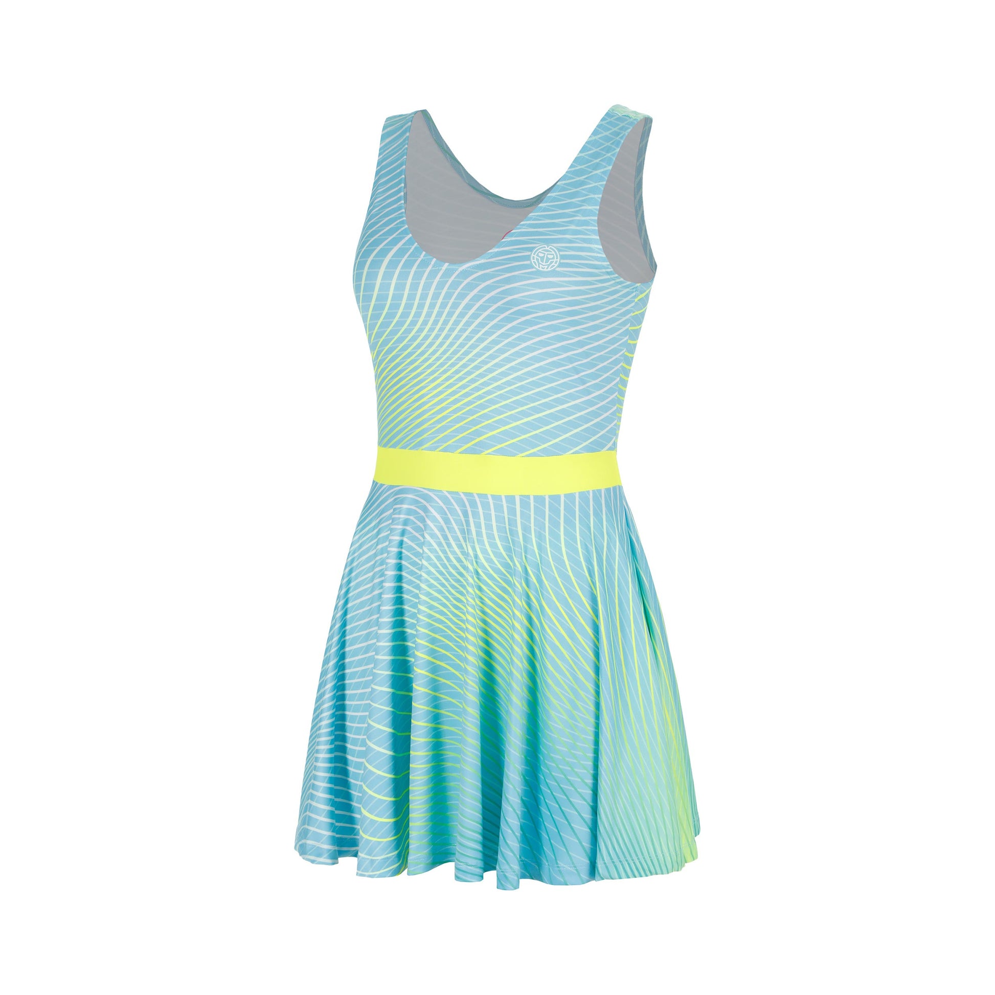 BIDI BADU Out of Control Robe Filles-bleu, jaunes fluo