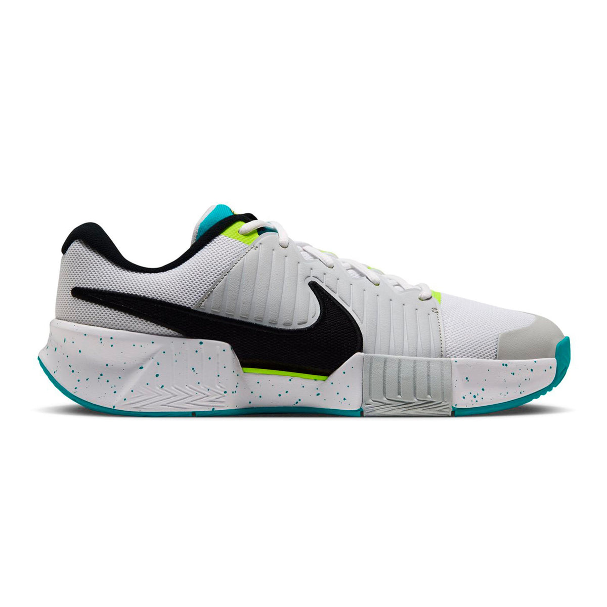 Nike Zoom Gp Challenge Pro Allcourt schoen Heren - wit, petrolblauw