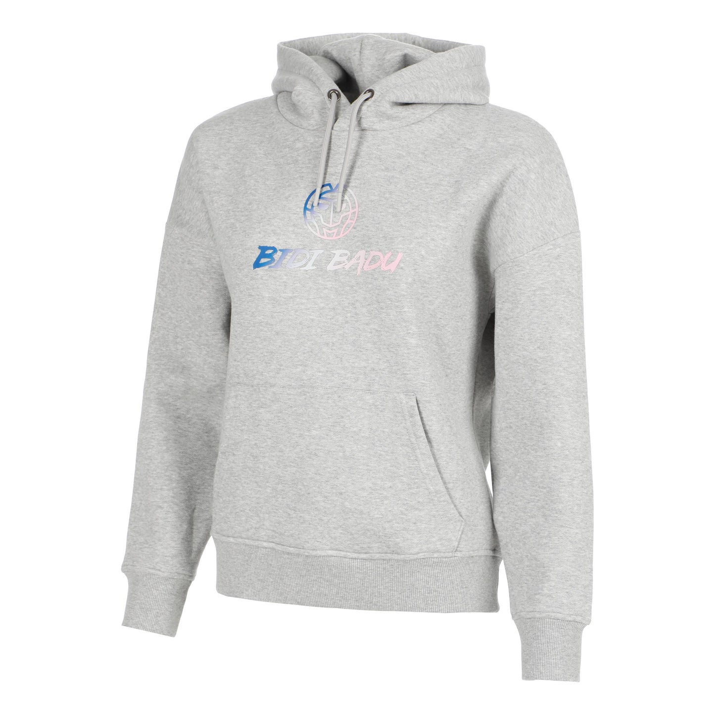 BIDI BADU Hey Laguna Logo  Sweat à capuche Femmes-gris clair