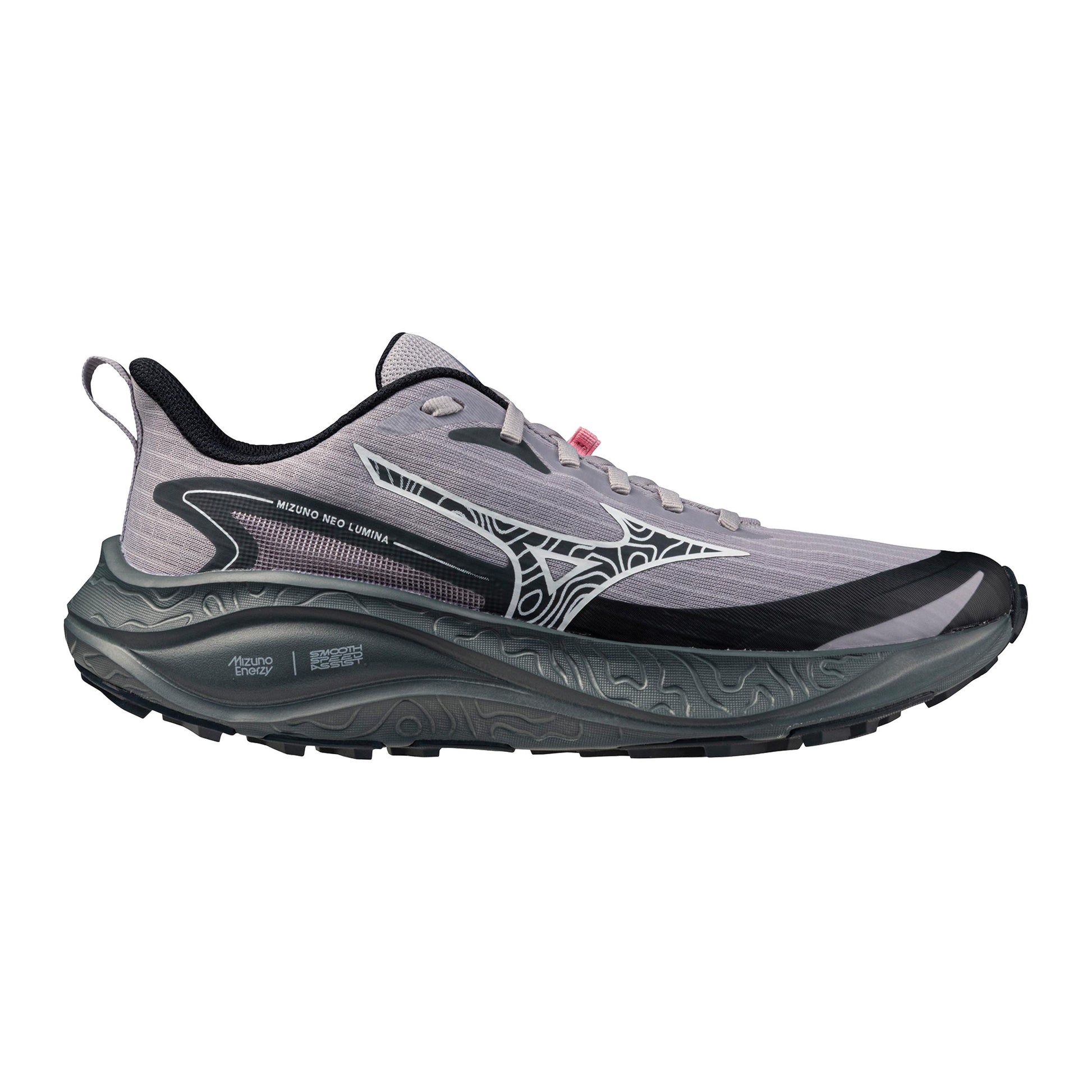 Mizuno Neo Lumina  Trailschoen Dames - mauve, grijs