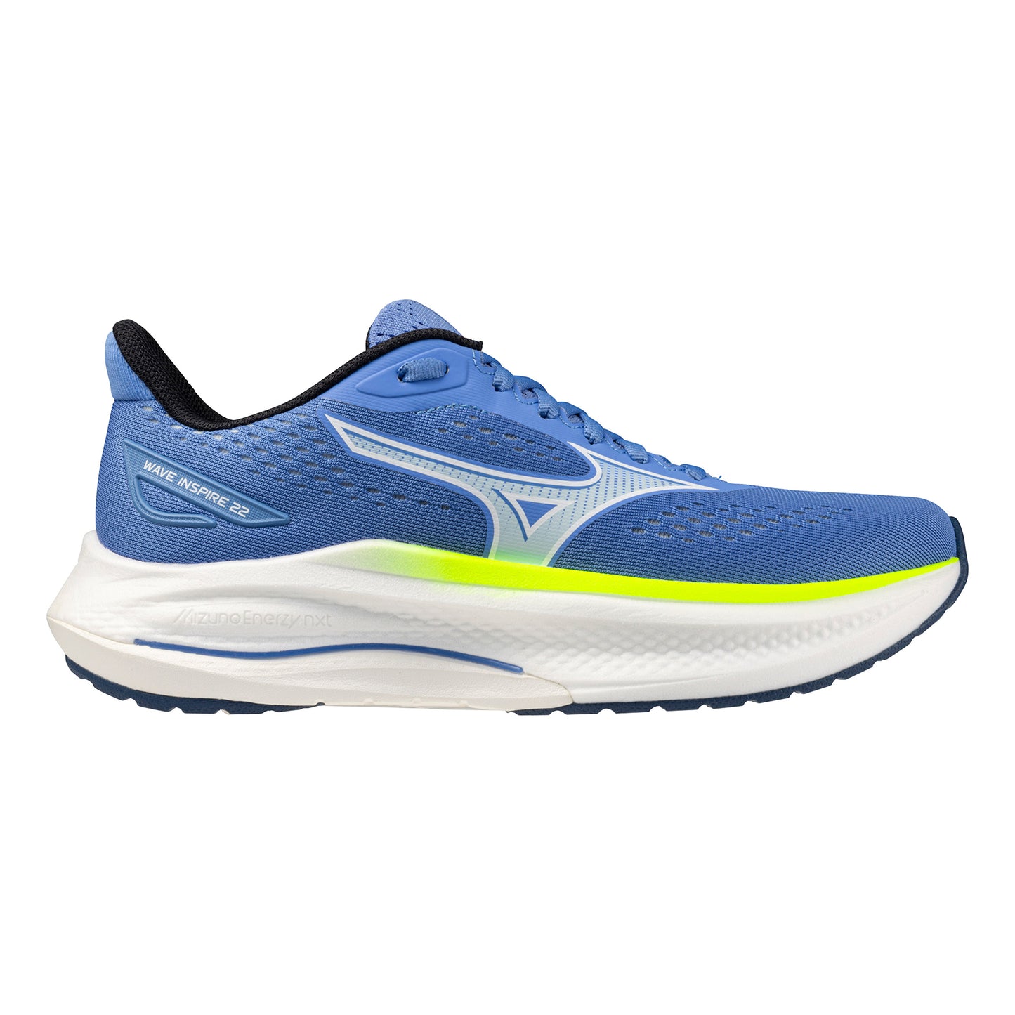 Mizuno Wave Inspire 22                 Chaussure de running avec stabilisateurs Femmes-bleu, blanc