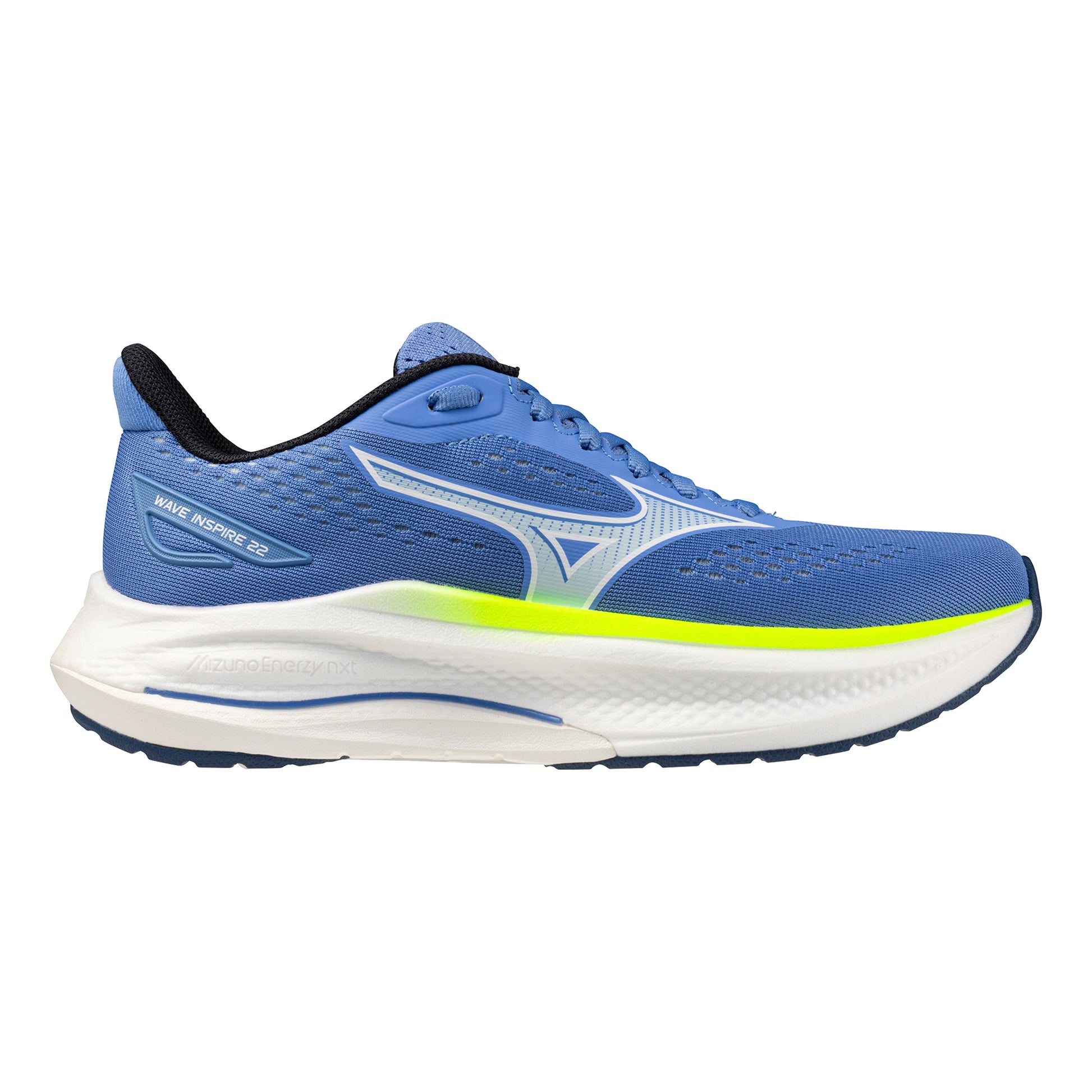 Mizuno Wave Inspire 22                 Chaussure de running avec stabilisateurs Femmes-bleu, blanc