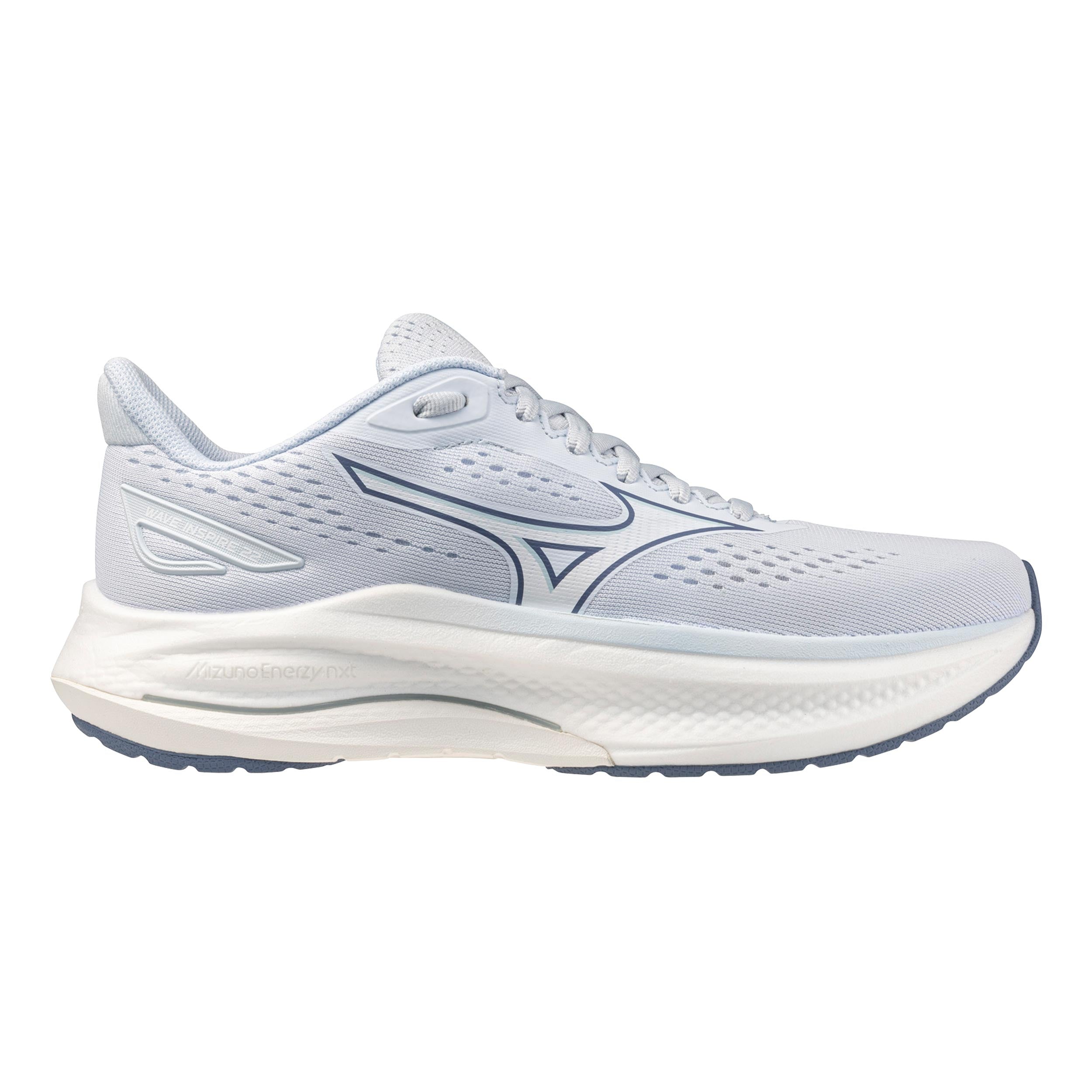Mizuno Wave Inspire 22                 Chaussure de running avec stabilisateurs Femmes - bleu clair, blanc