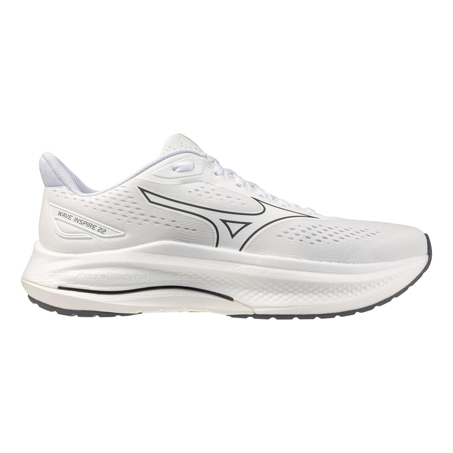 Mizuno Wave Inspire 22                     Stabiliteitsschoen Heren-wit, wit