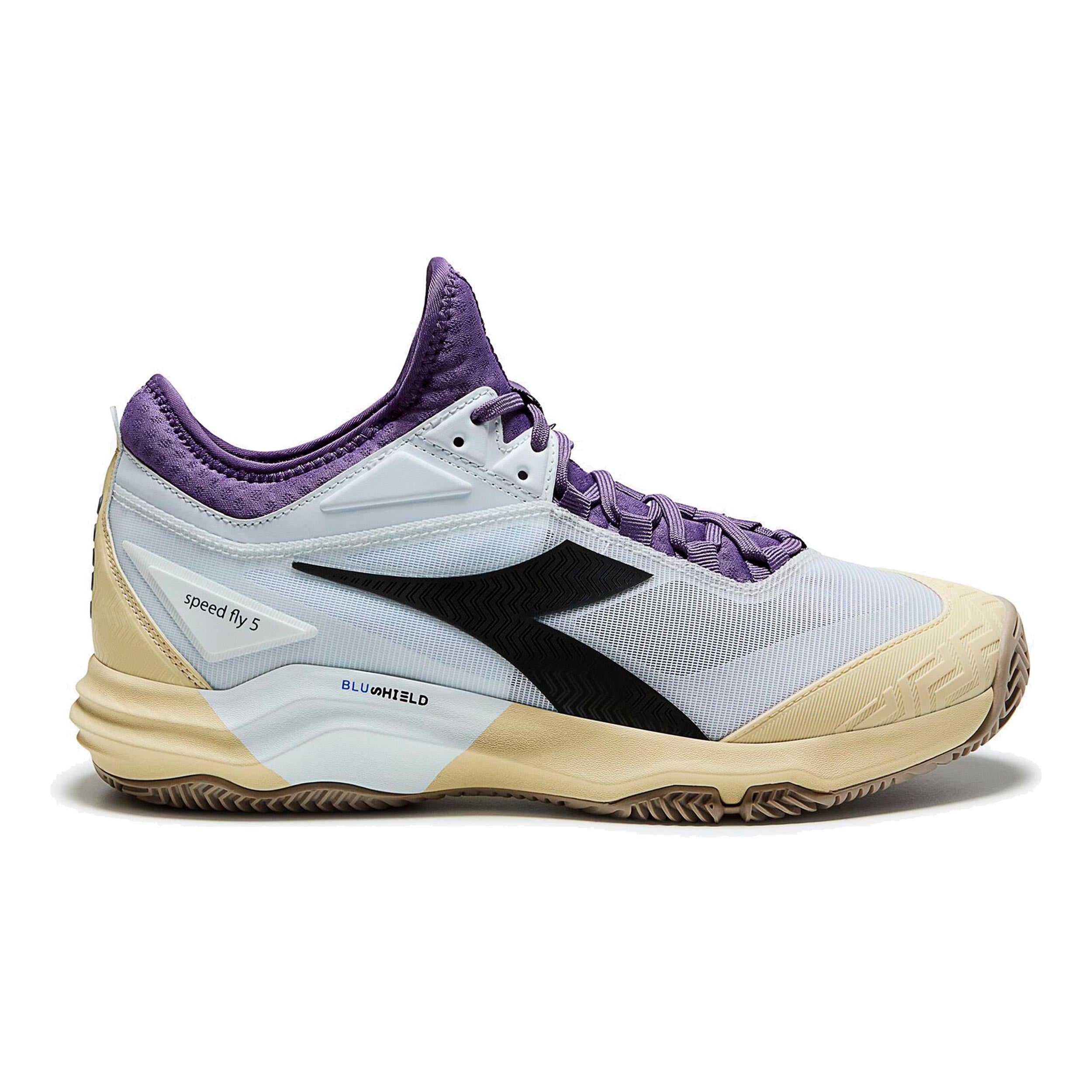 Diadora Speed Blushield Fly 5 Gravelschoen Heren - beige, lichtblauw
