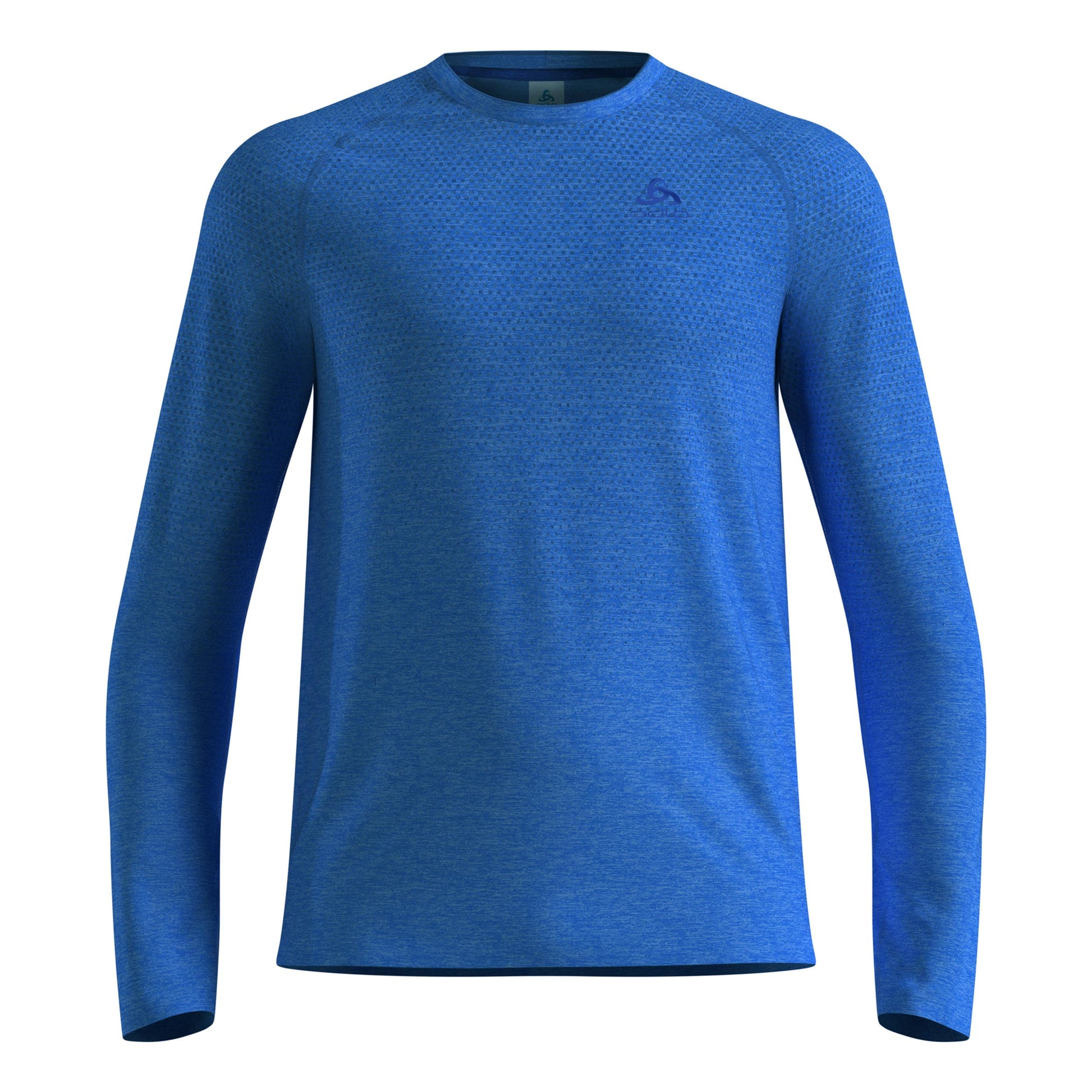 Odlo Essential Seamless  Hardloopshirt Heren - blauw