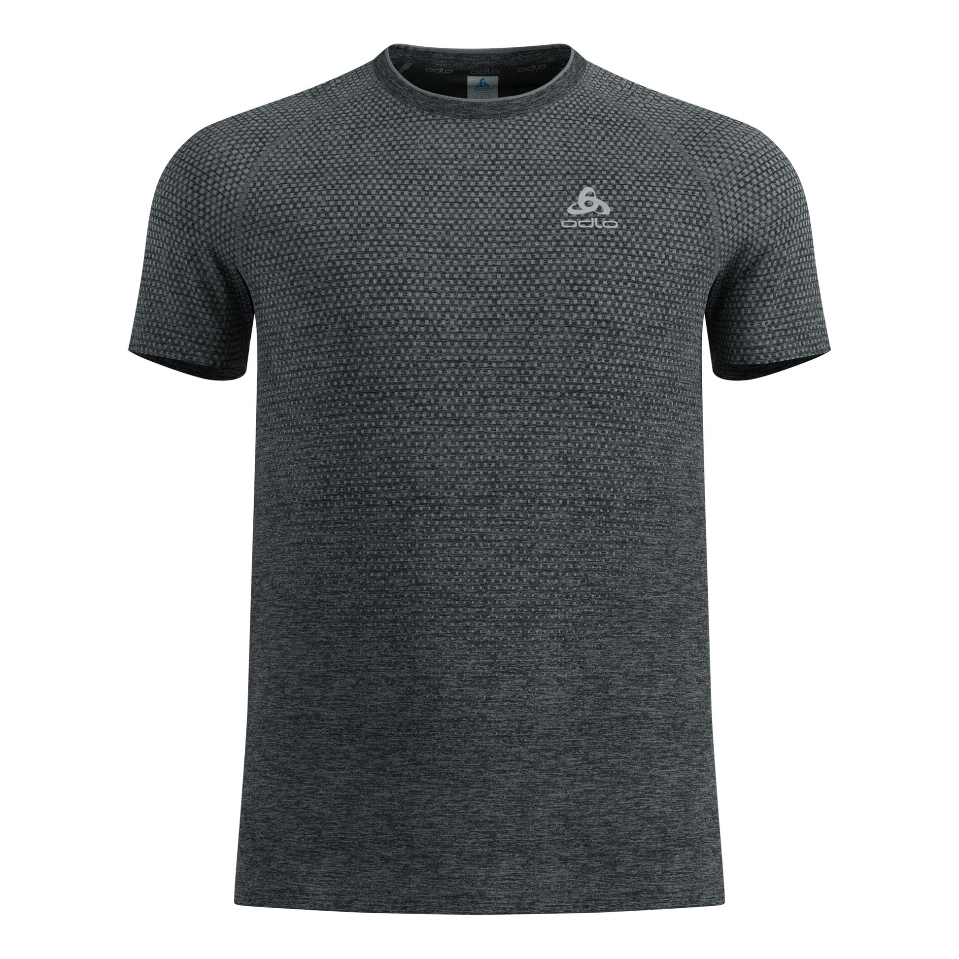 Odlo Essential Seamless Hardloopshirt Heren-grijs