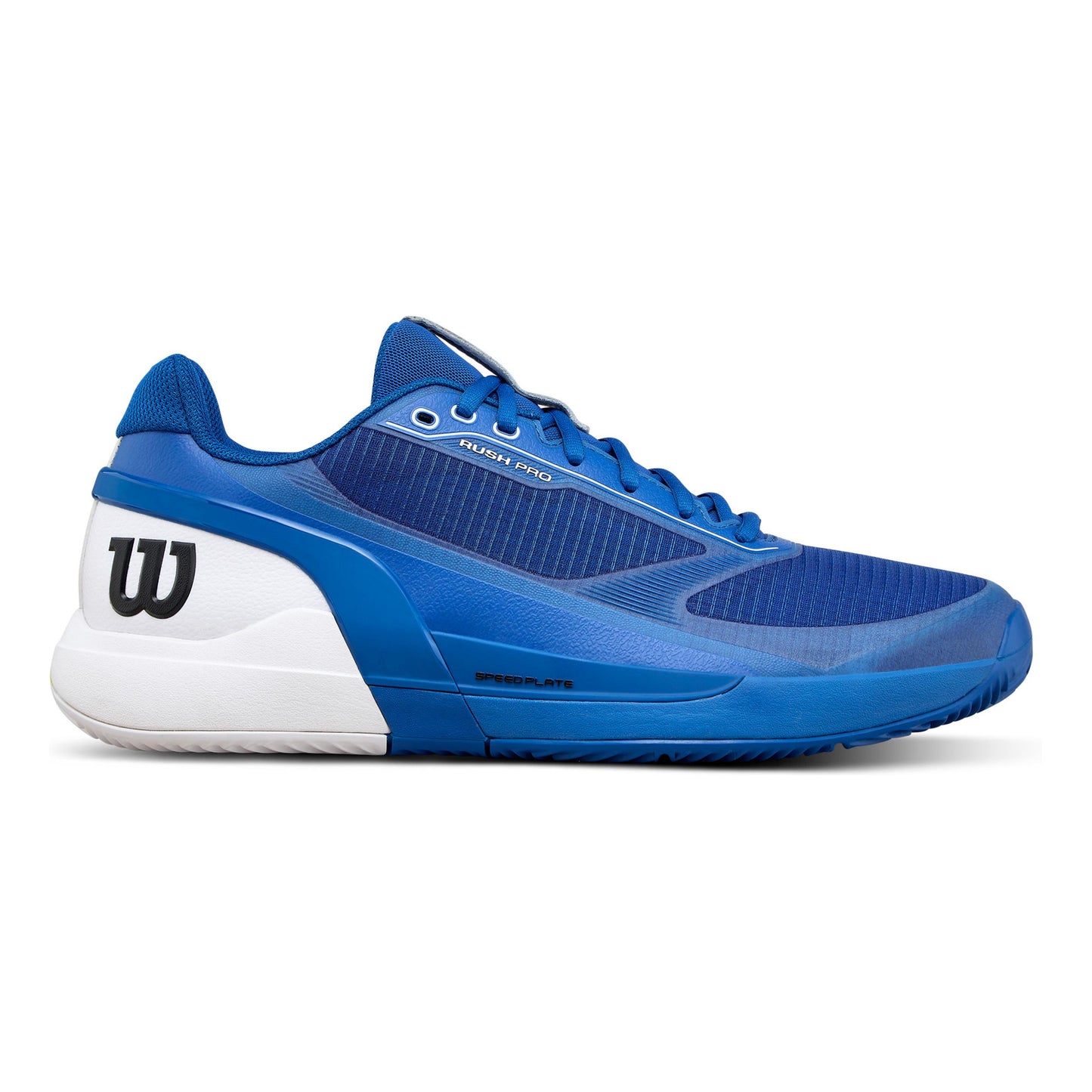 Wilson Rush Pro 5 Gravelschoen Heren-blauw, wit