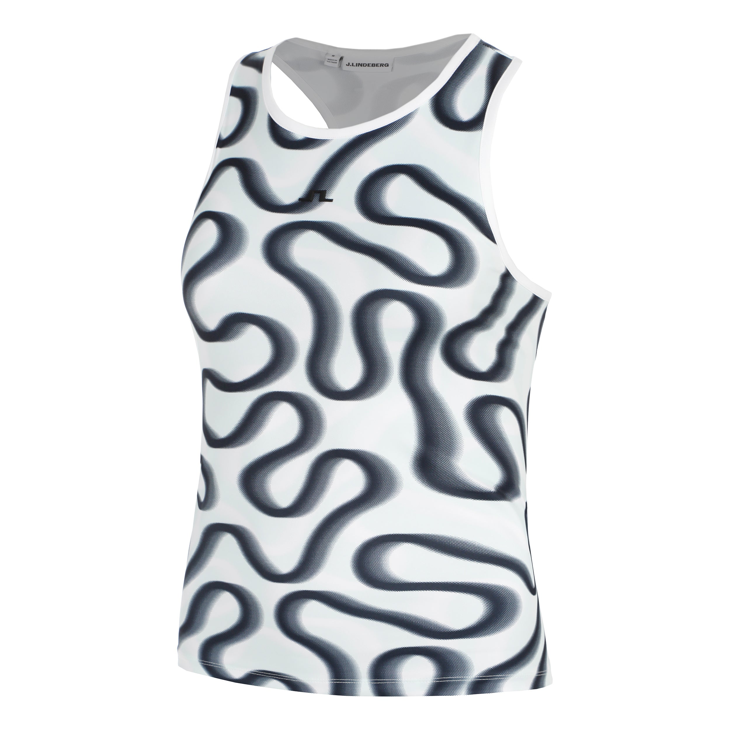 JLindeberg Doris Printed  Débardeur tank top Femmes-bleu clair