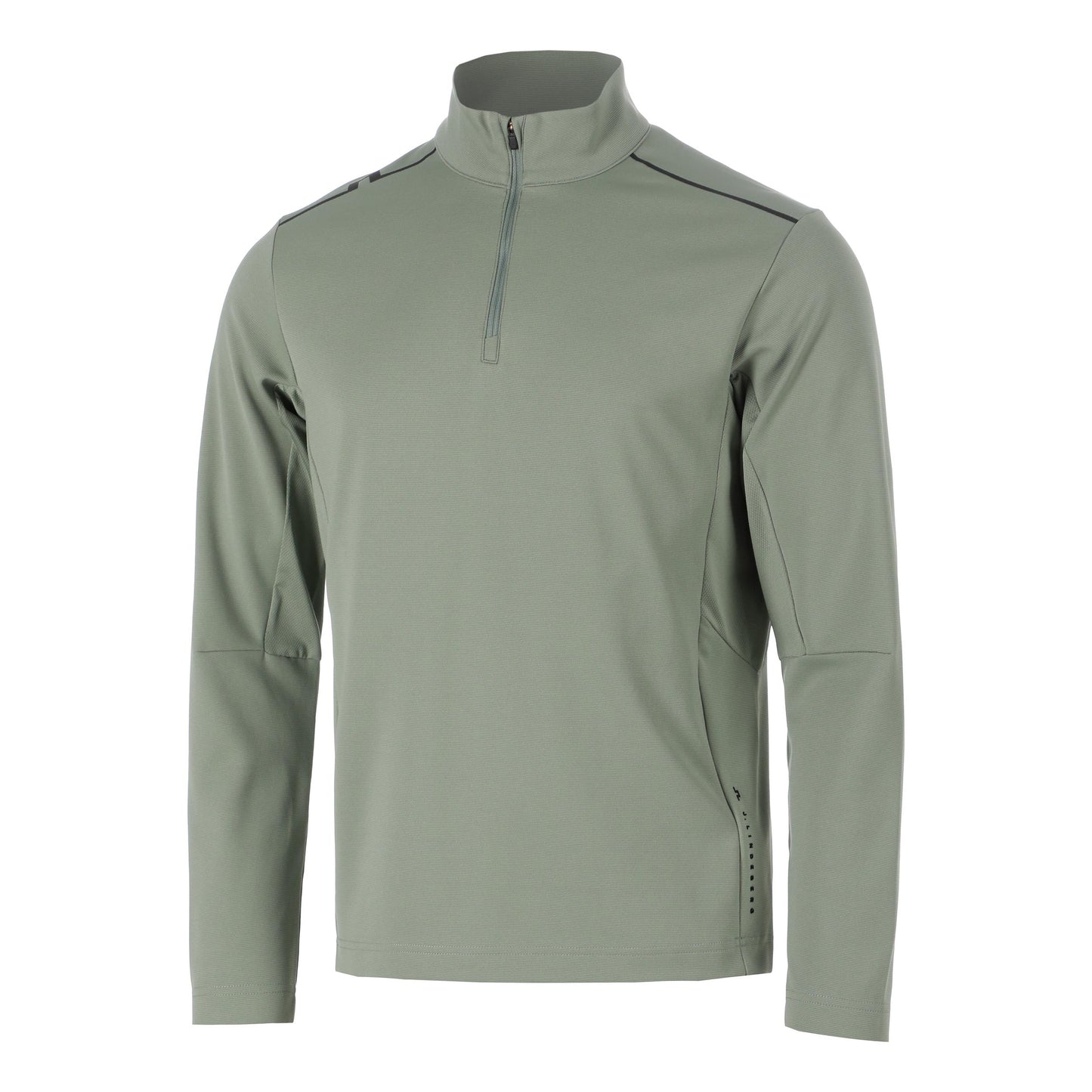 JLindeberg Leon Quarter Zip Haut manches longues Hommes-vert olive