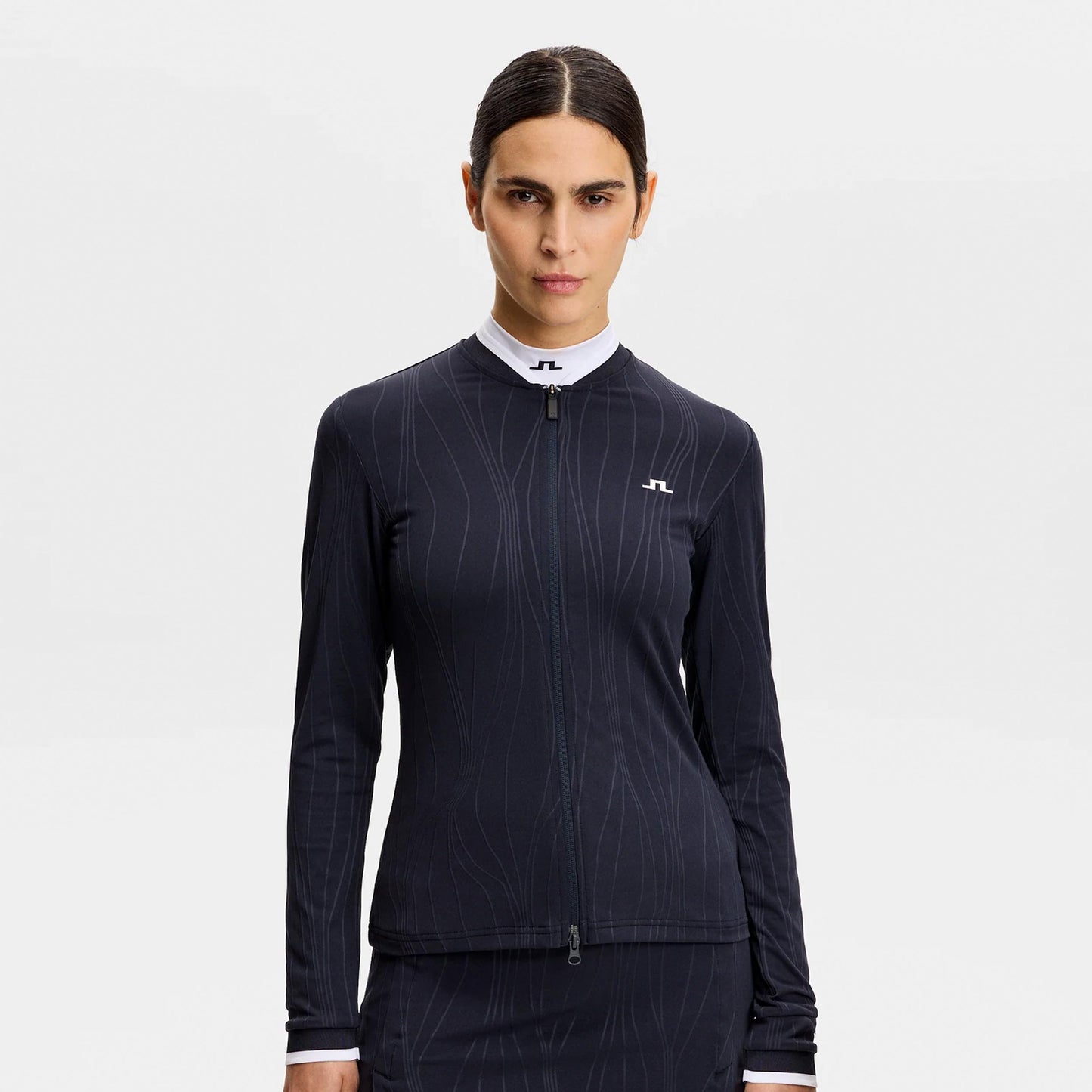 JLindeberg Susanna Haut manches longues Femmes-bleu foncé