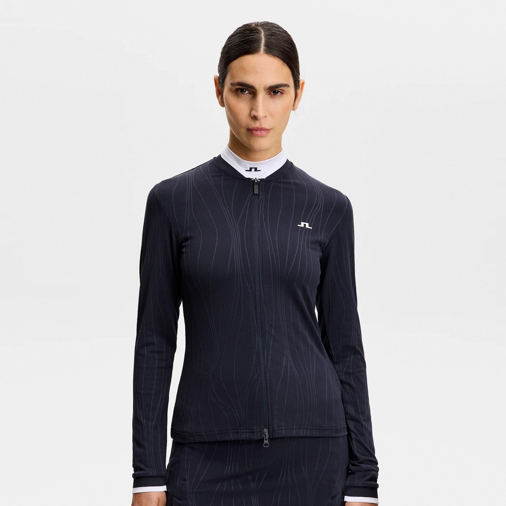 JLindeberg Susanna Haut manches longues Femmes-bleu foncé