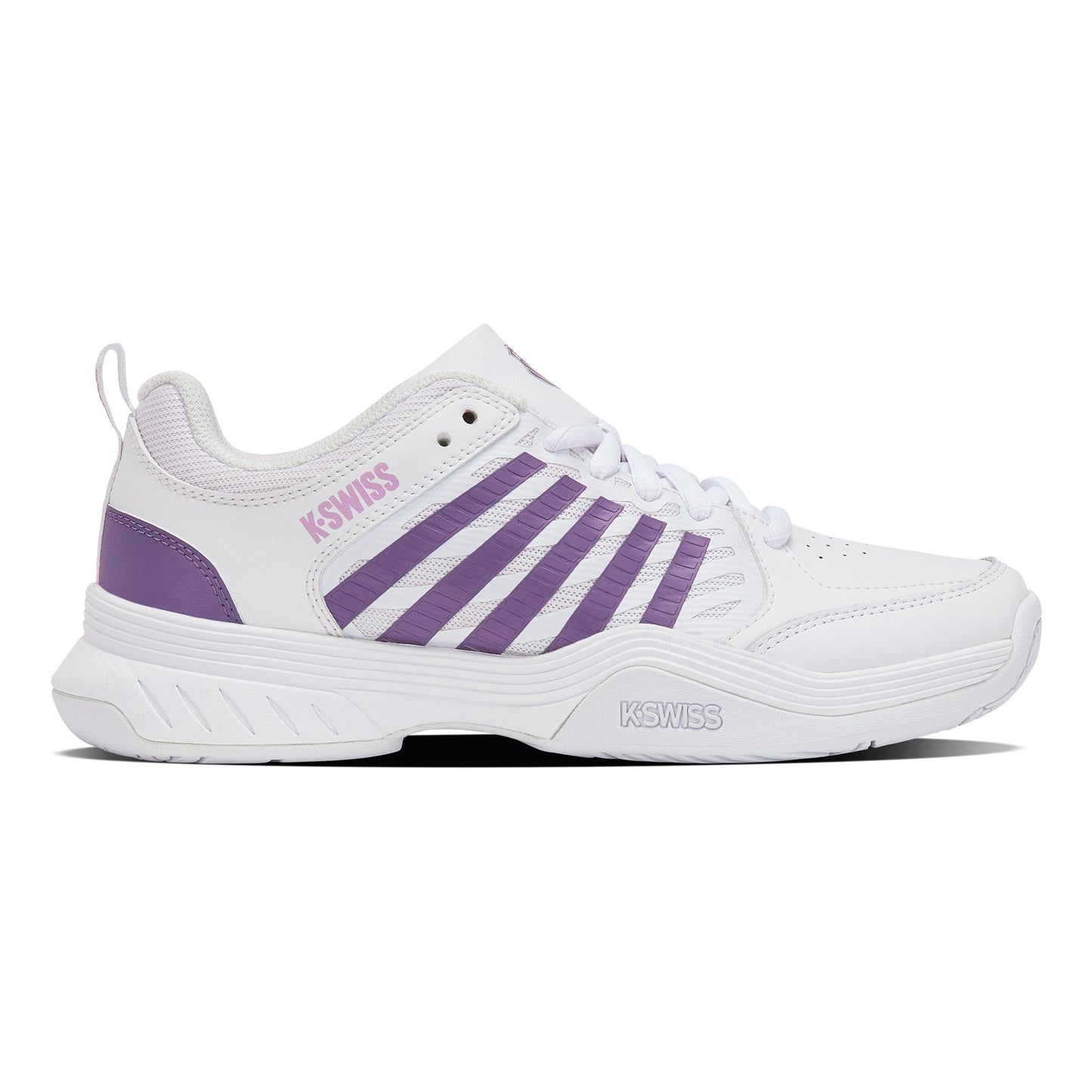 K-Swiss COURT EXPRESS 2  AC Chaussures toutes surfaces Femmes-blanc, lavande