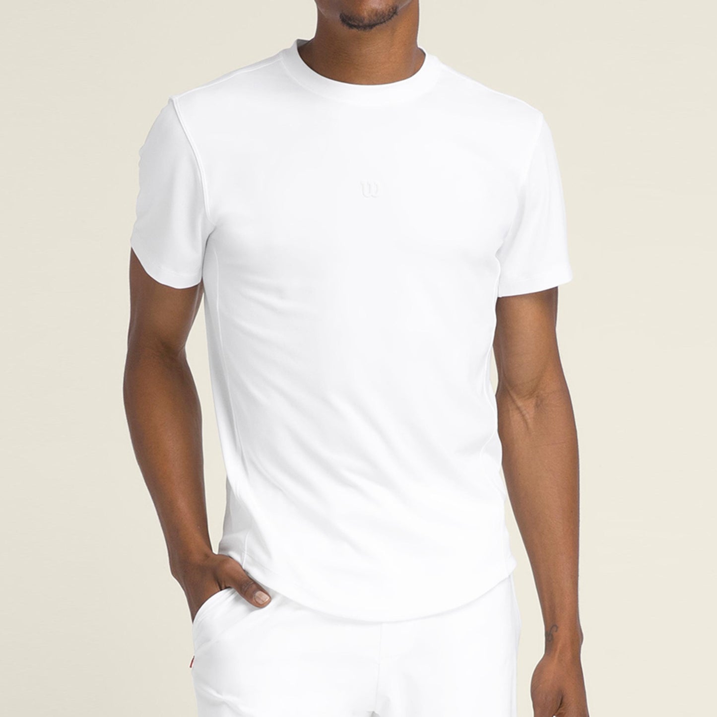 Wilson Everyday Performance T-shirt Hommes-blanc