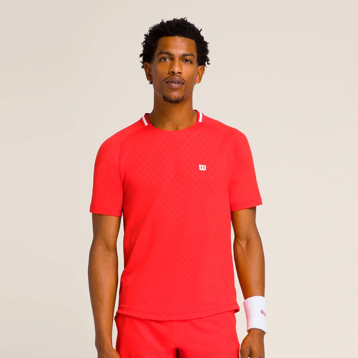 Wilson Serve Out T-shirt Hommes-rouge
