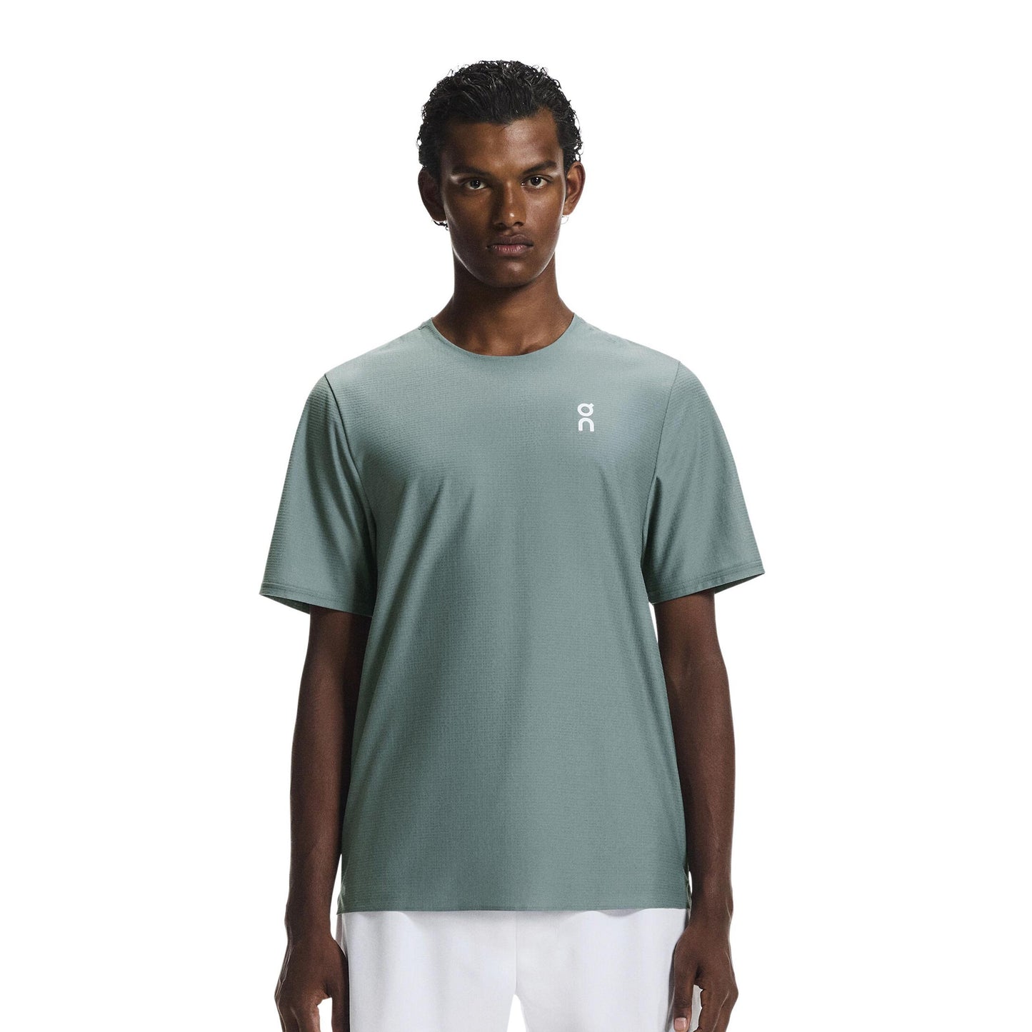 On Court T-shirt Heren - salie
