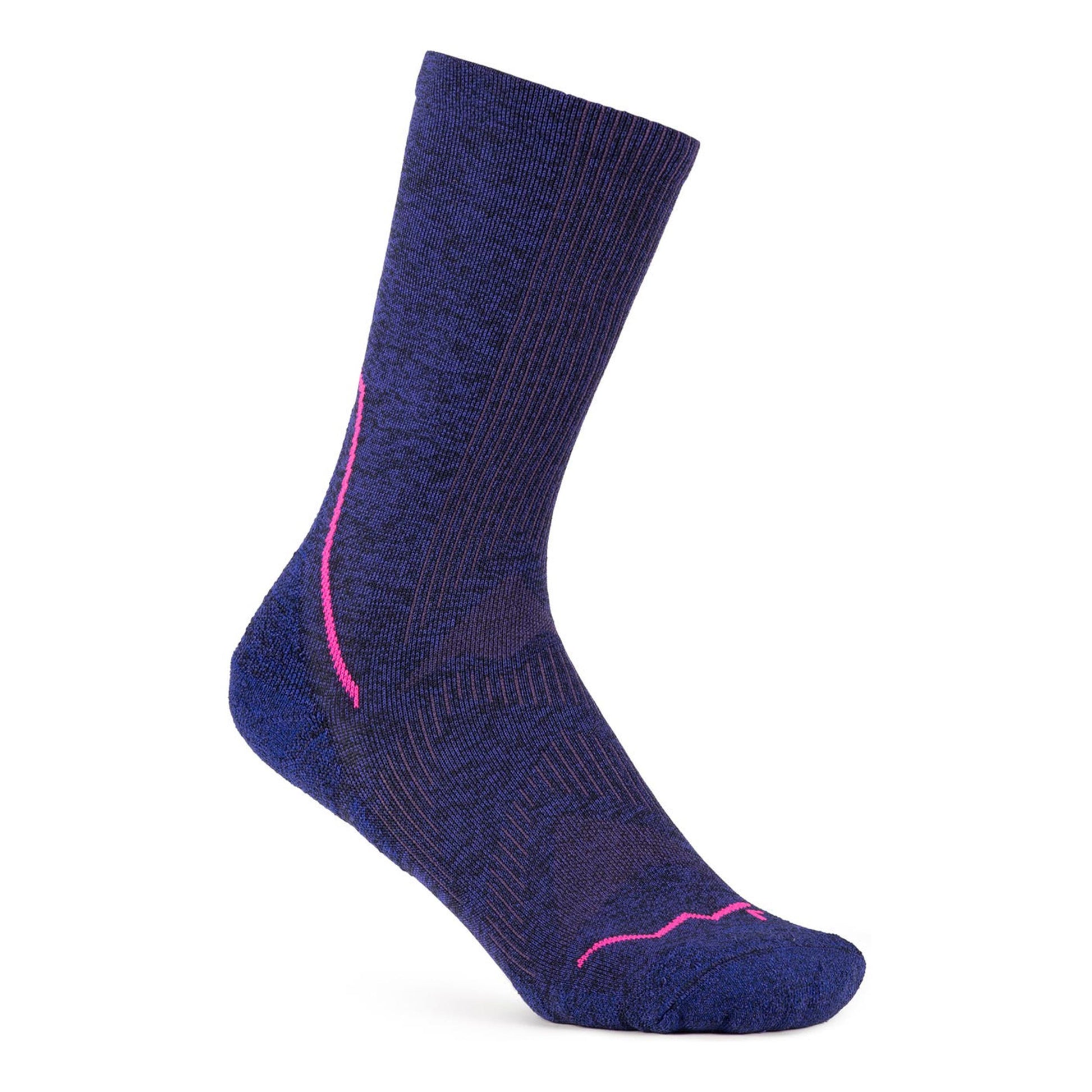 Buff Dryflx Crew  Chaussettes de running Unisex-bleu foncé