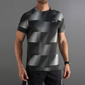 Ace Vector T-shirt Heren-donkergrijs, lichtgrijs