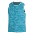 Feel the Vybe AOP Maillot de course Hommes-turquoise