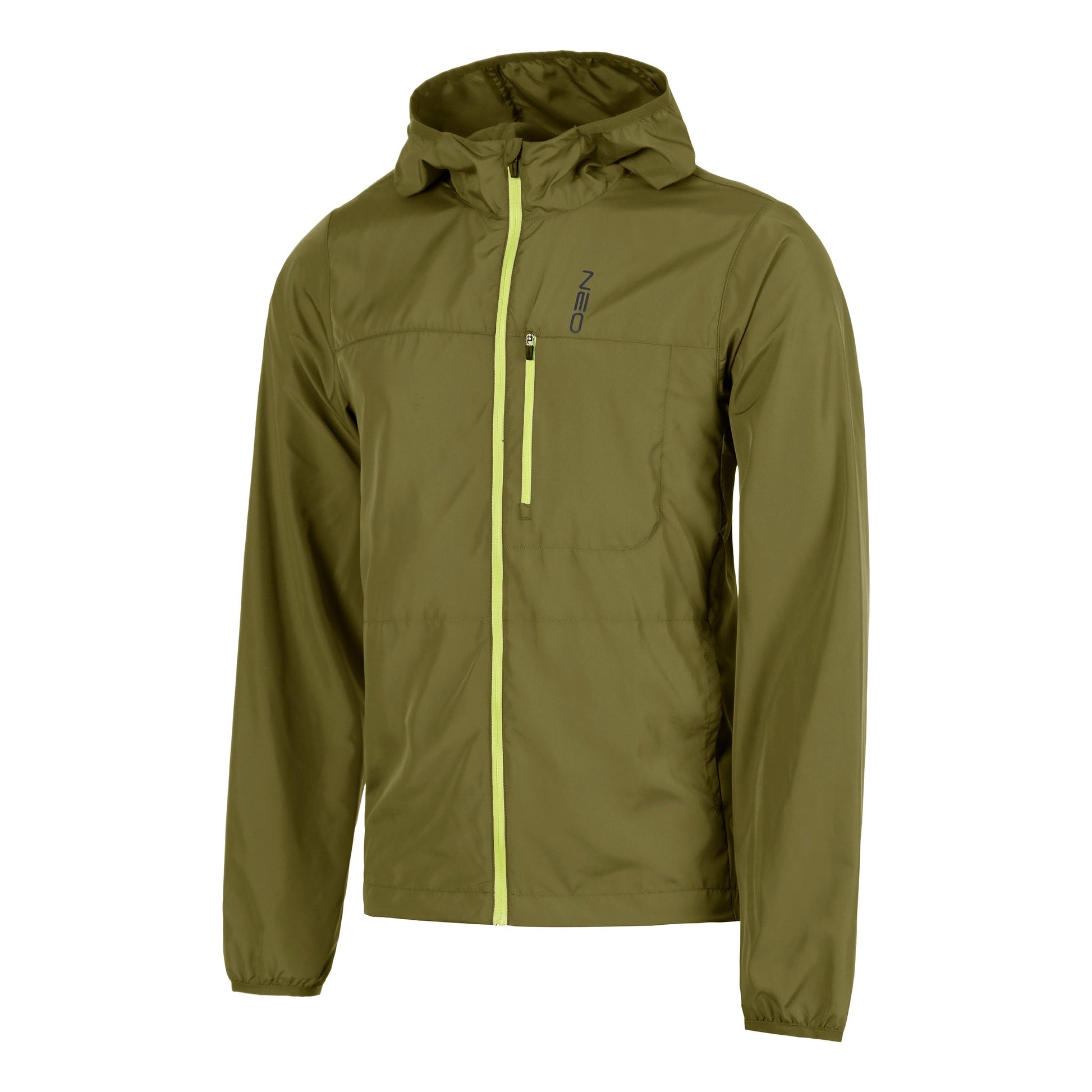 NEO Feel the Vybe Fly Hardloopjas Heren-olijf, limoen