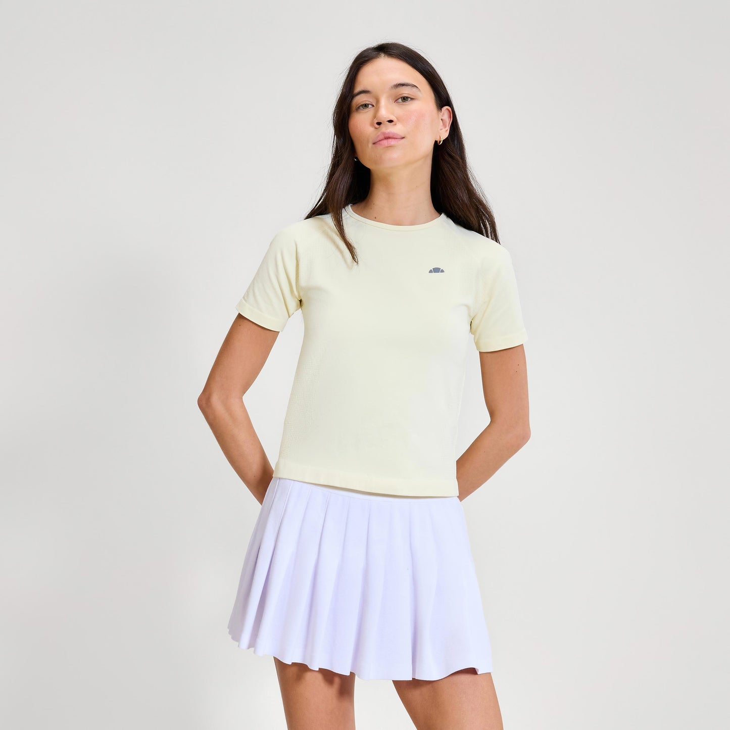 Ellesse La Bella Seamless T-shirt Dames - geel
