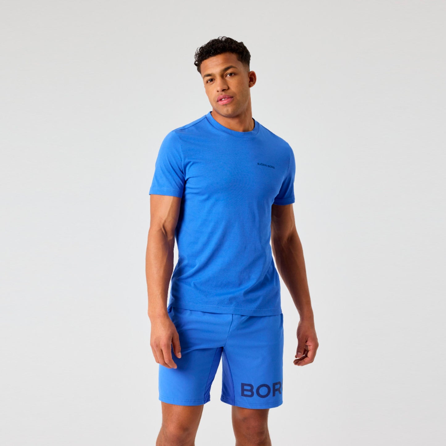 Björn Borg Borg T-shirt Hommes - bleu clair