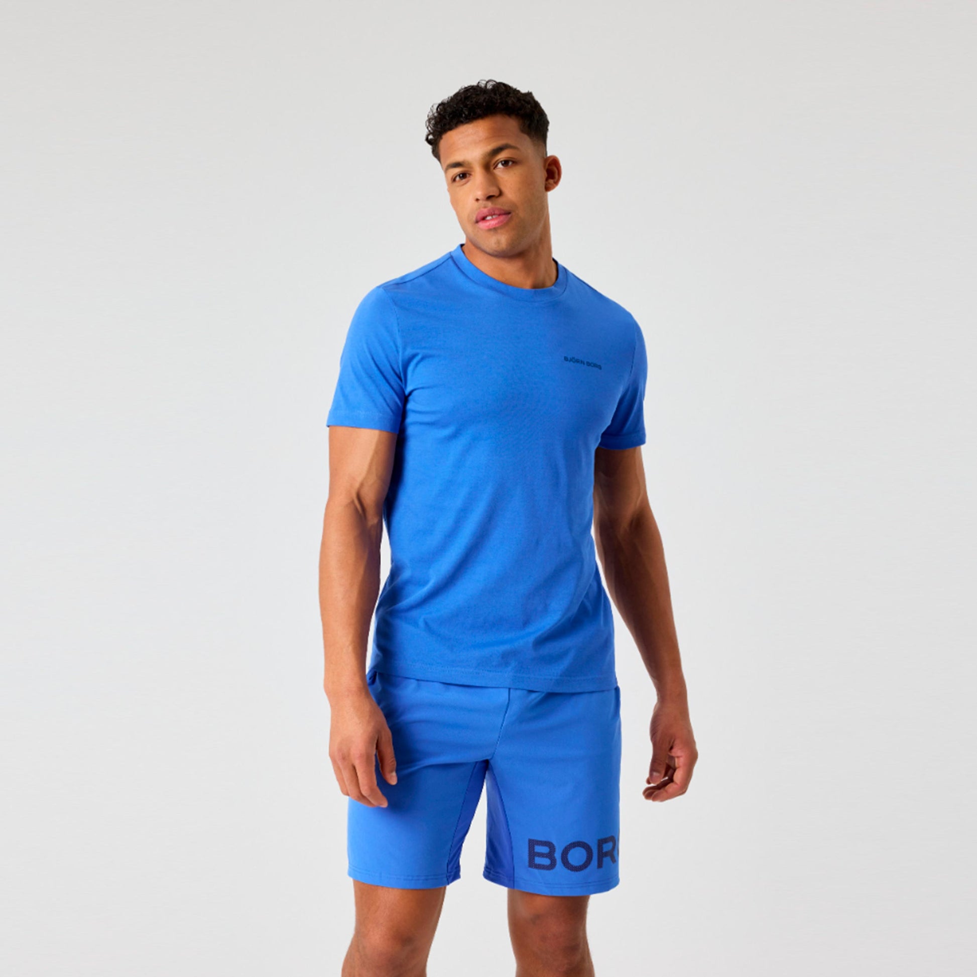 Björn Borg Borg T-shirt Hommes - bleu clair