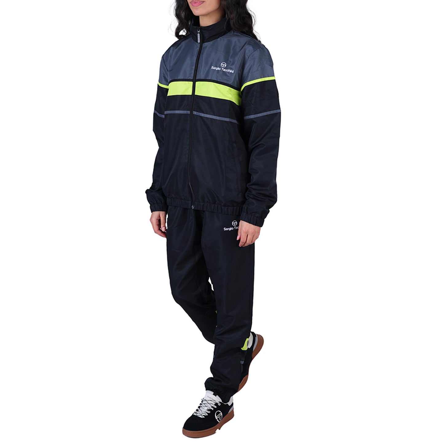 Sergio Tacchini Scorpione Survêtement Hommes - noir, gris