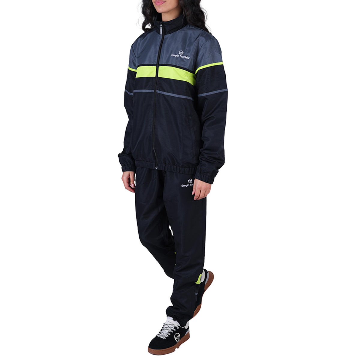 Sergio Tacchini Scorpione Survêtement Hommes - noir, gris
