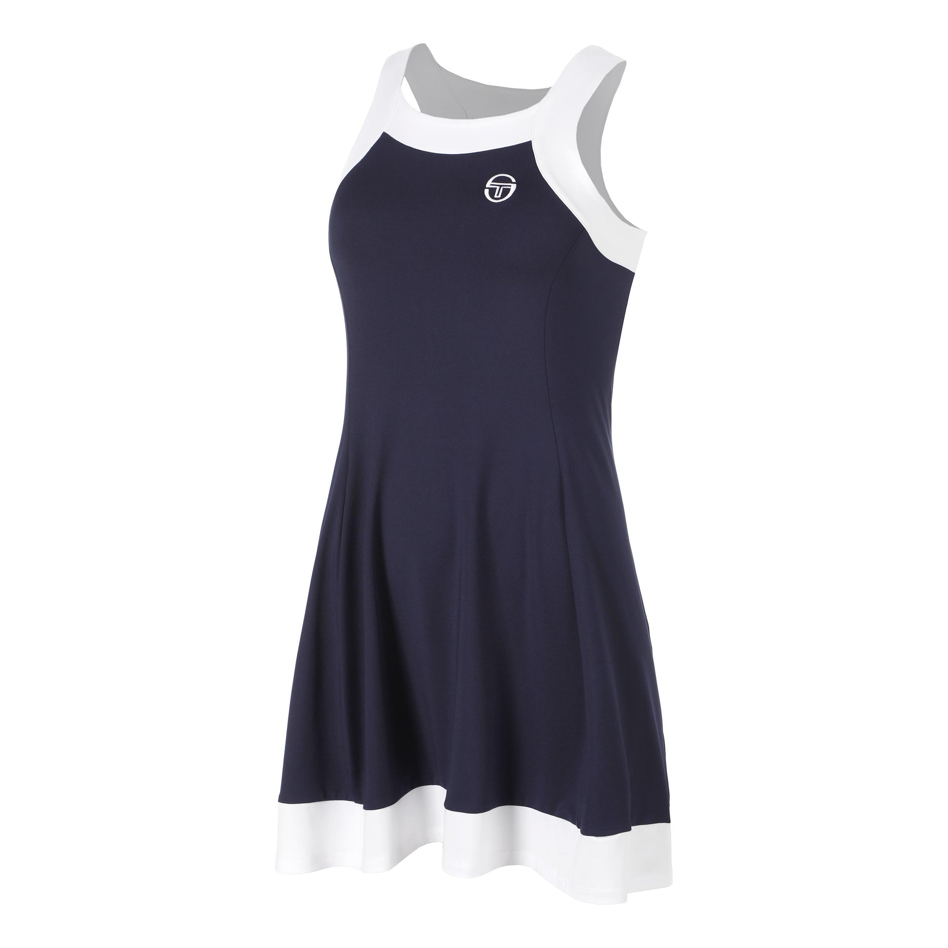 Sergio Tacchini TCP Robe Femmes - bleu foncé, blanc
