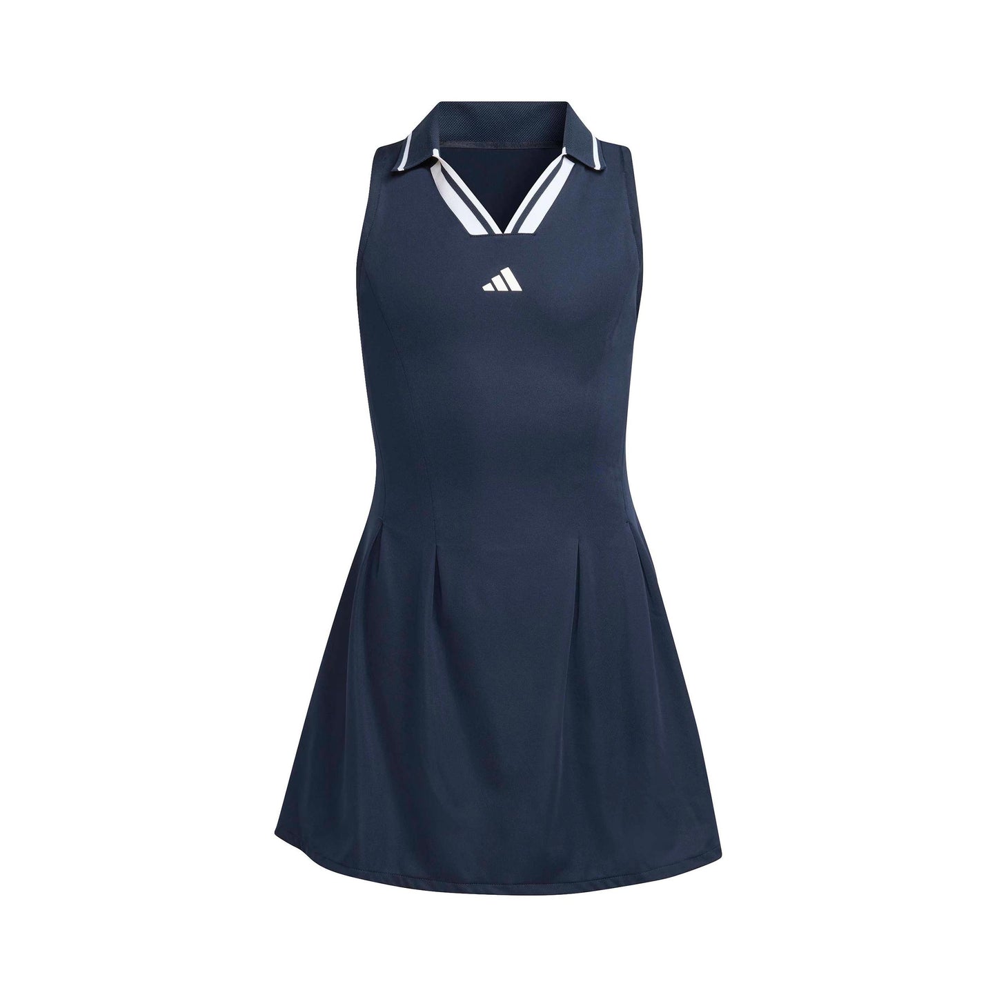 adidas Pro Robe Filles - bleu foncé, blanc