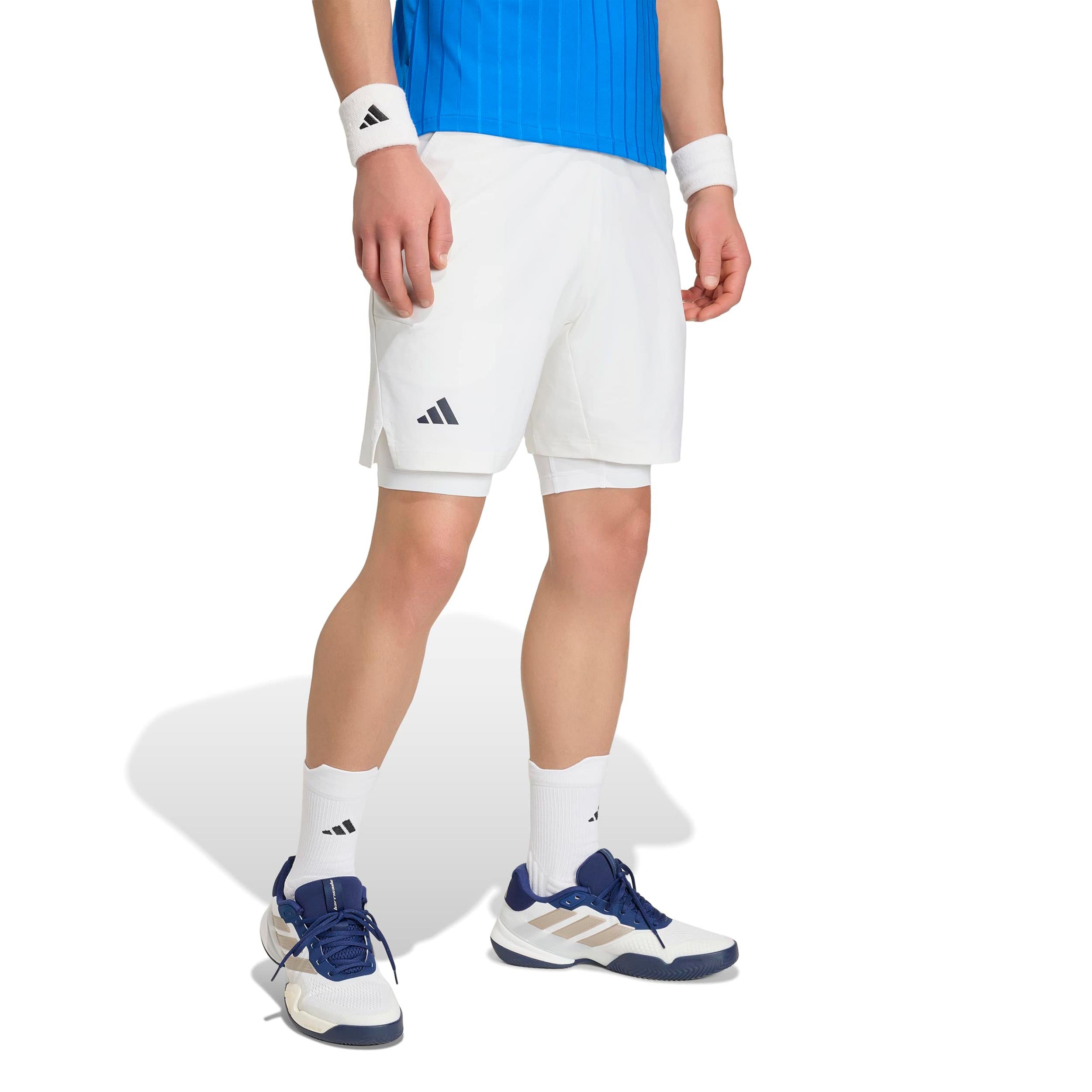 adidas Short & Tight Set Shorts Heren - wit