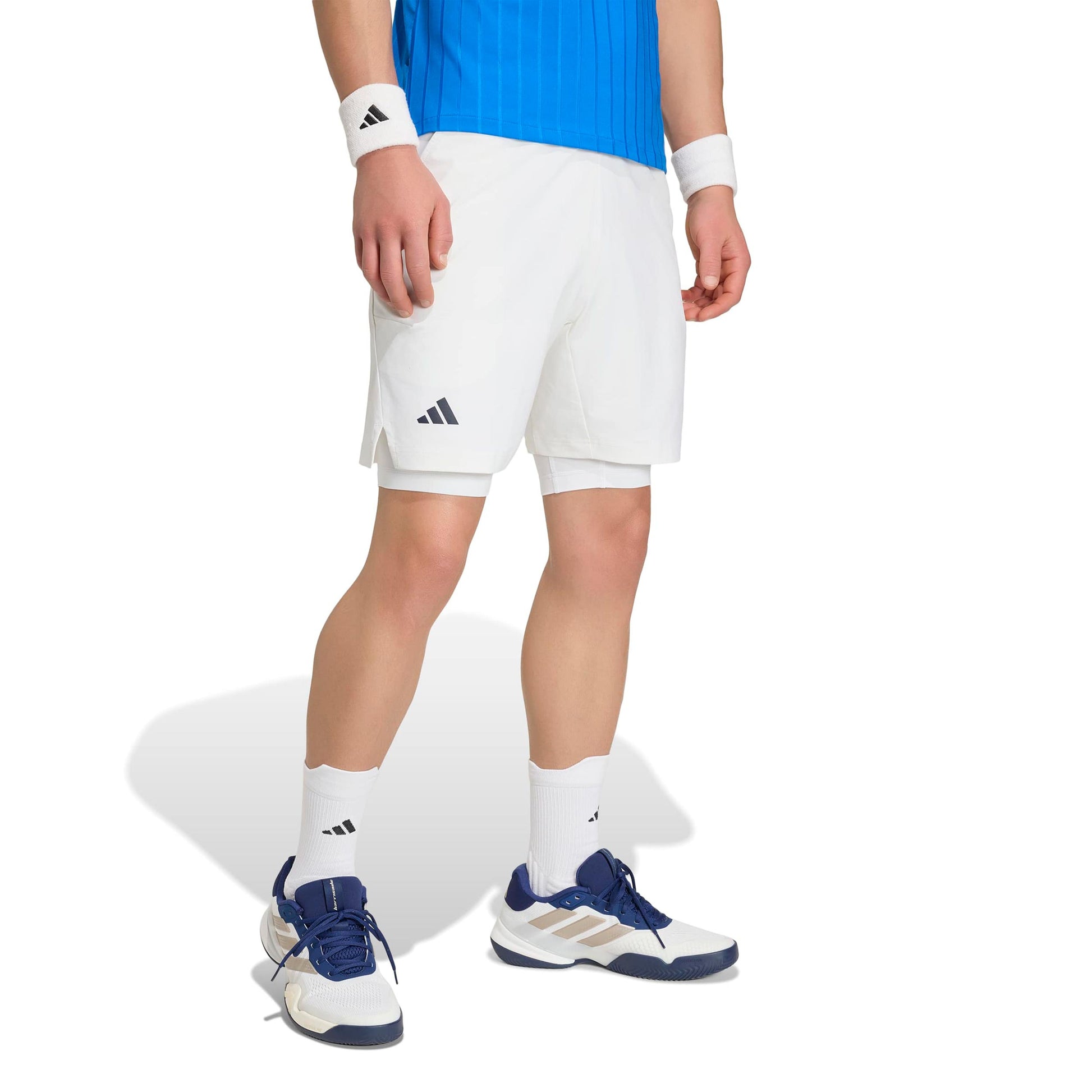 adidas Short & Tight Set Shorts Hommes - blanc