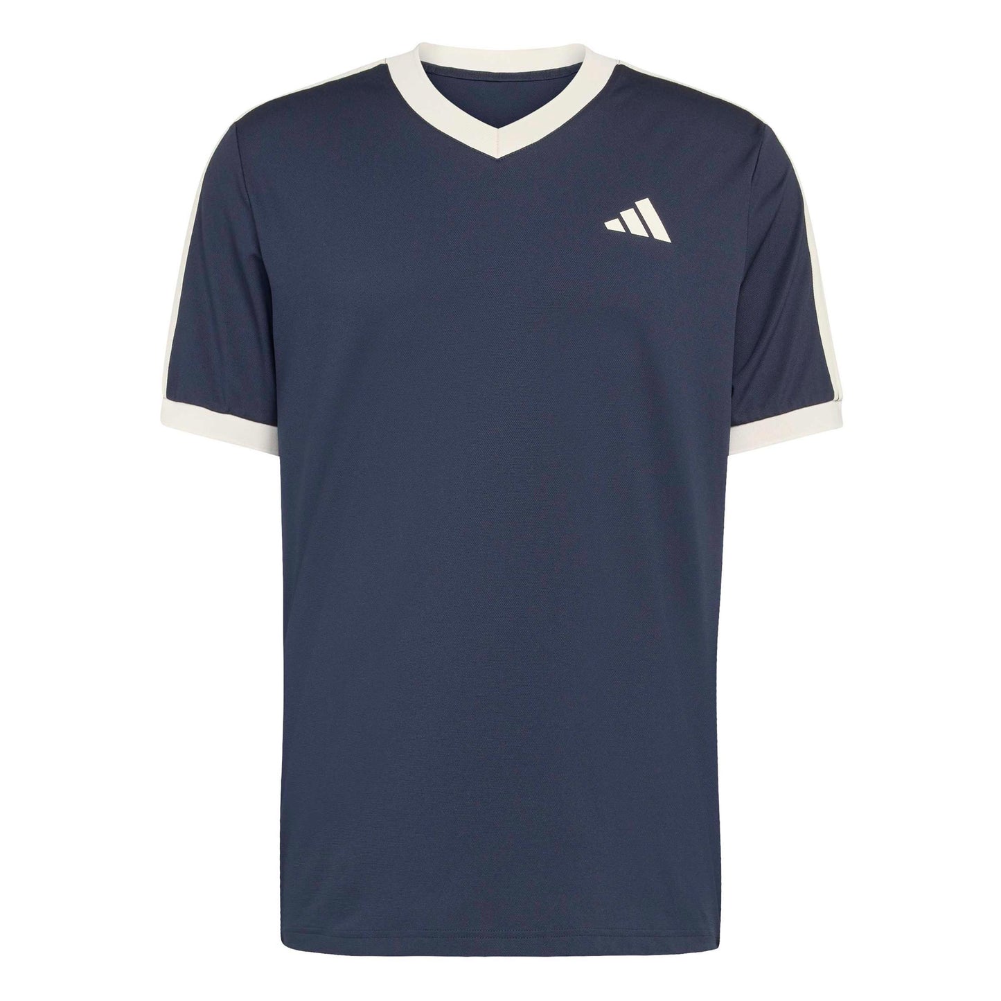 adidas Classics T-shirt Hommes - bleu foncé, beige