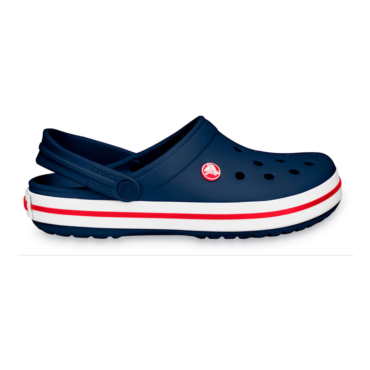 Crocs Crocband Clog Badslippers Dames - donkerblauw