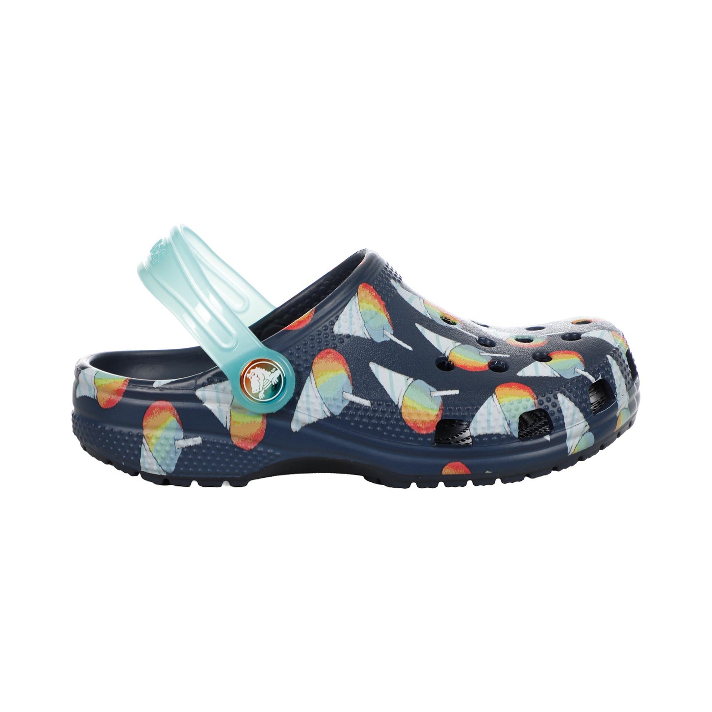 Crocs Classic Clog K Badslippers Kinderen - donkerblauw