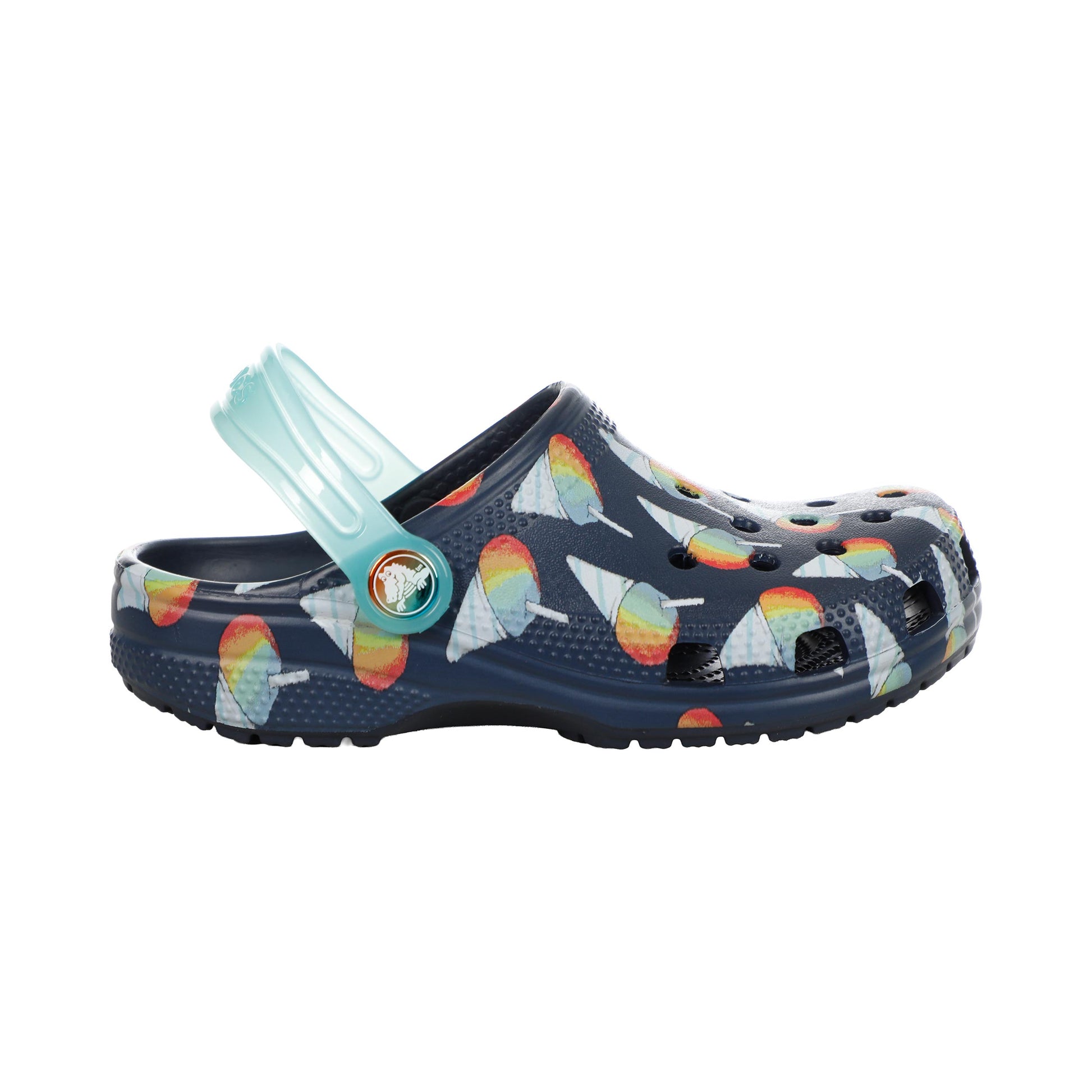 Crocs Classic Clog K Badslippers Kinderen - donkerblauw