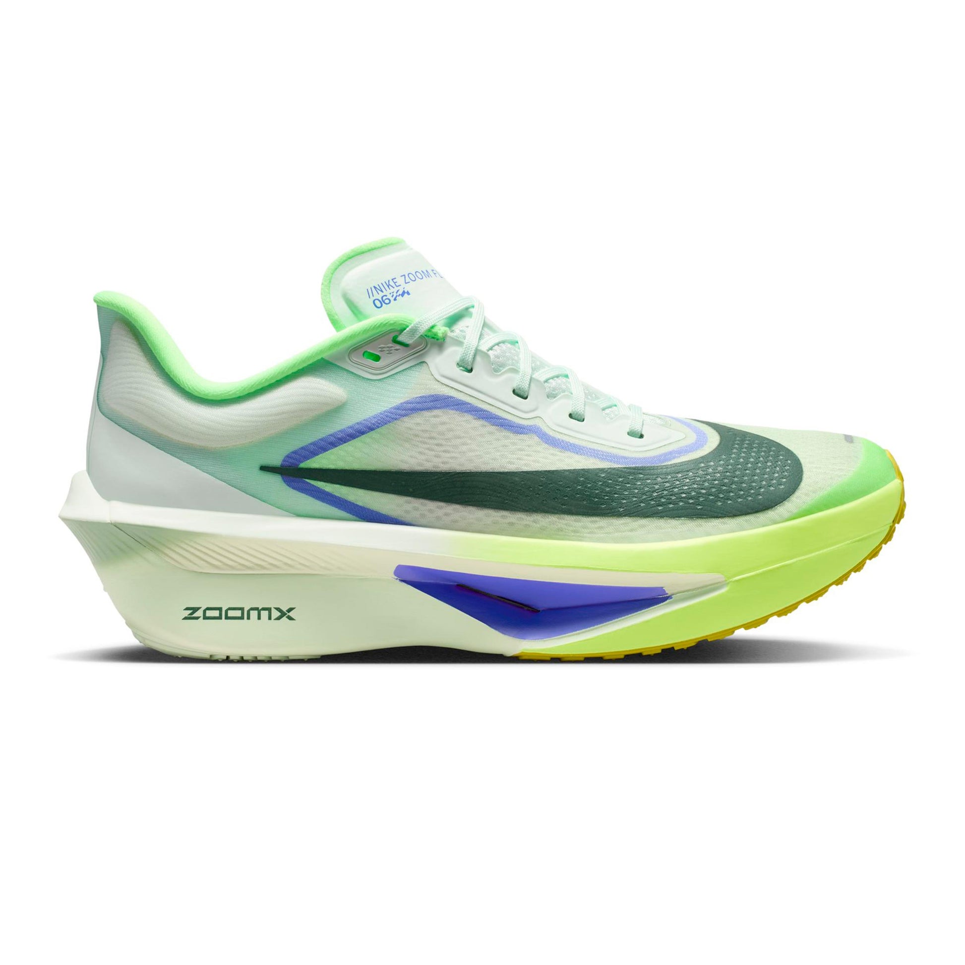 Nike Zoom Fly 6 Wedstrijdschoen Heren - neongroen, zwart