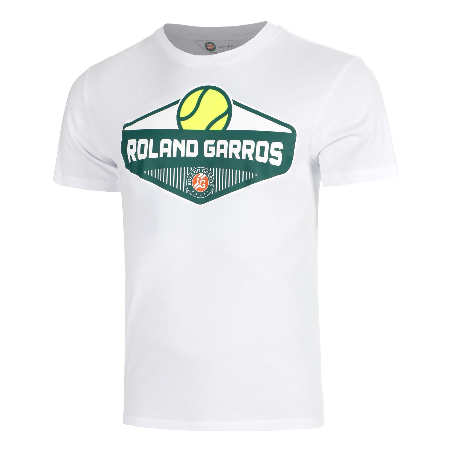 Roland Garros Graphic T-shirt Heren - wit