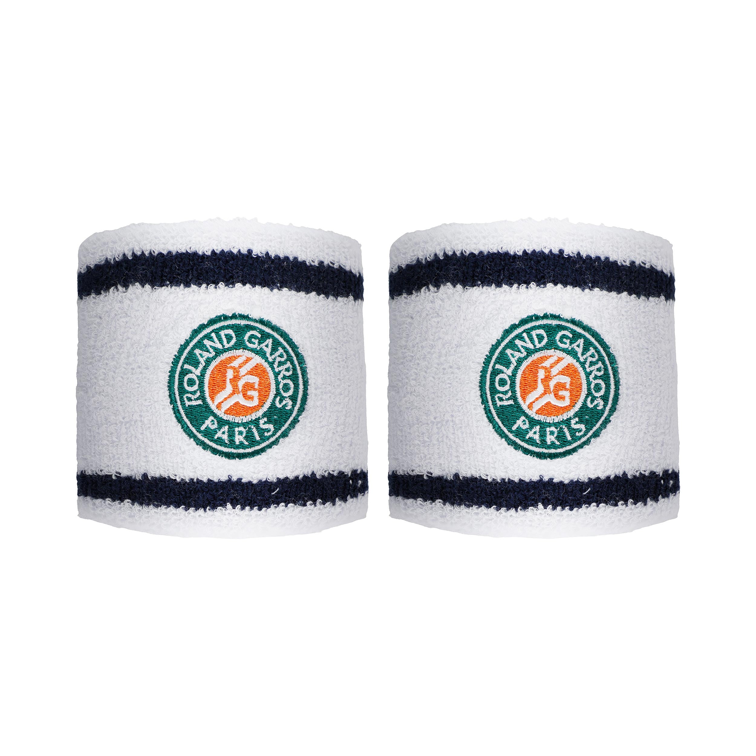 Roland Garros Poignet Pack de 2 unités Hommes - blanc