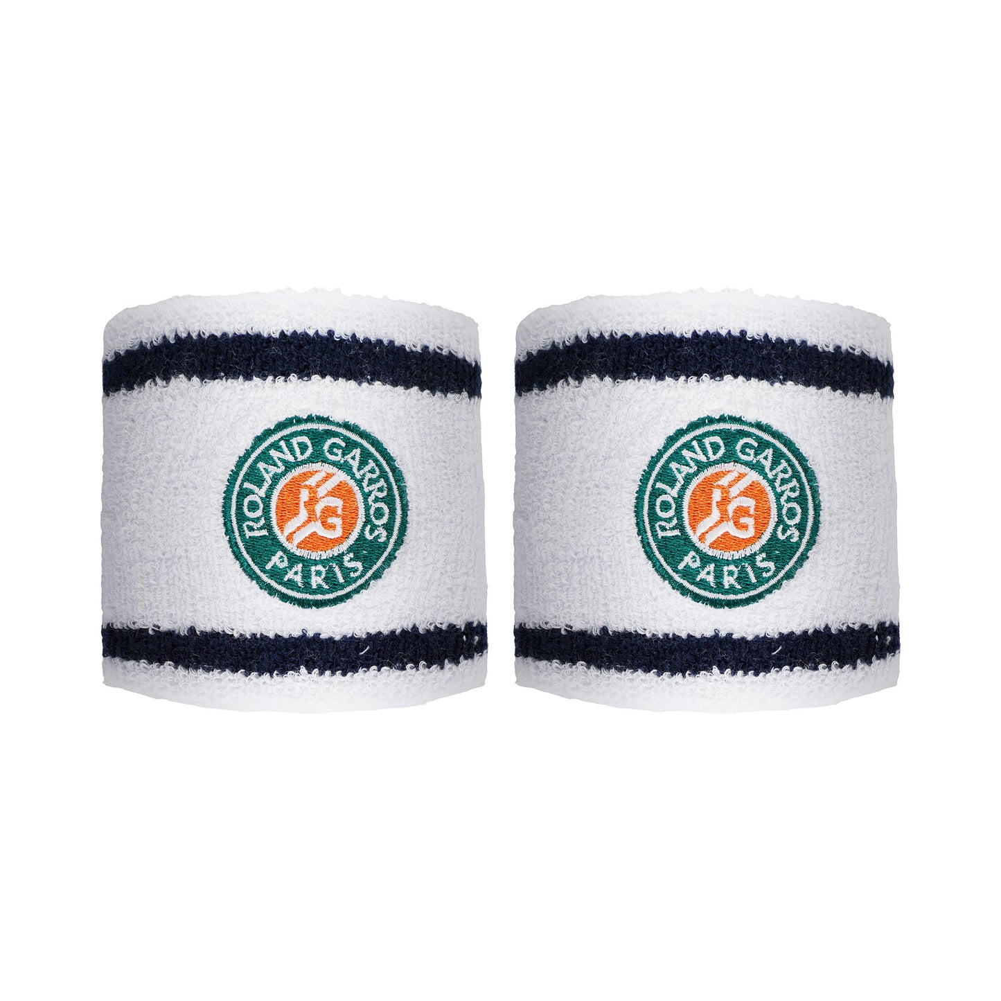 Roland Garros Poignet Pack de 2 unités Hommes - blanc