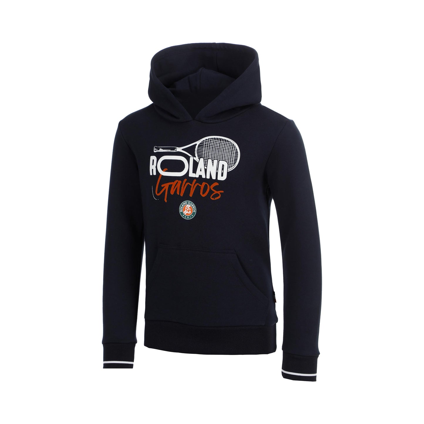 Roland Garros Sweater met capuchon Kinderen - donkerblauw