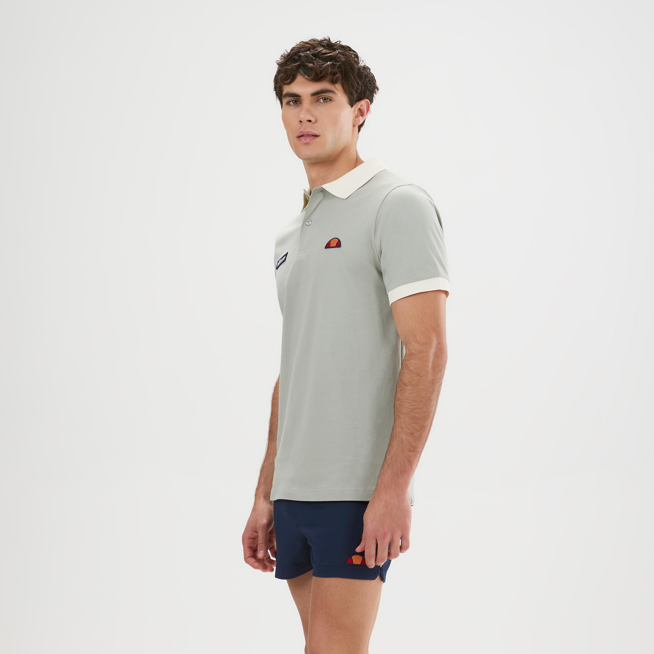 Ellesse Lessepsia T-shirt Heren - grijs, zwart