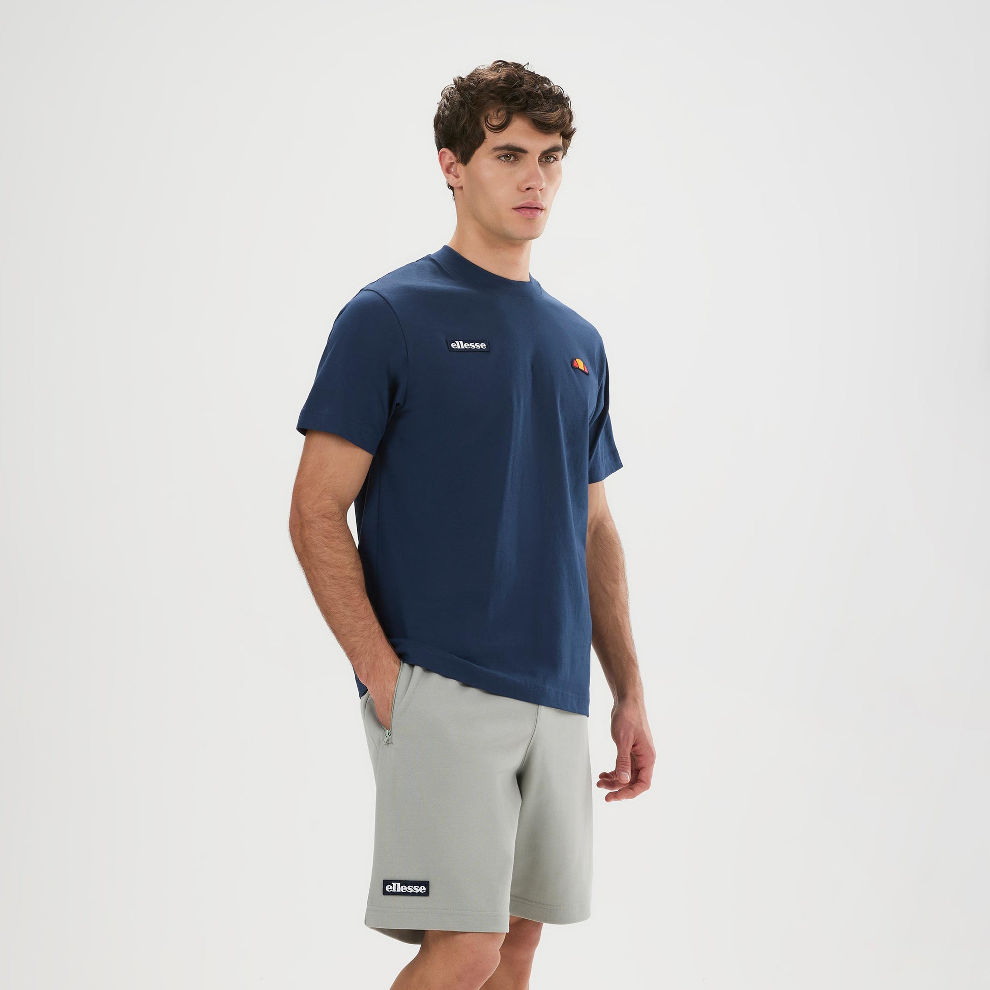 Ellesse Floran T-shirt Hommes - bleu foncé