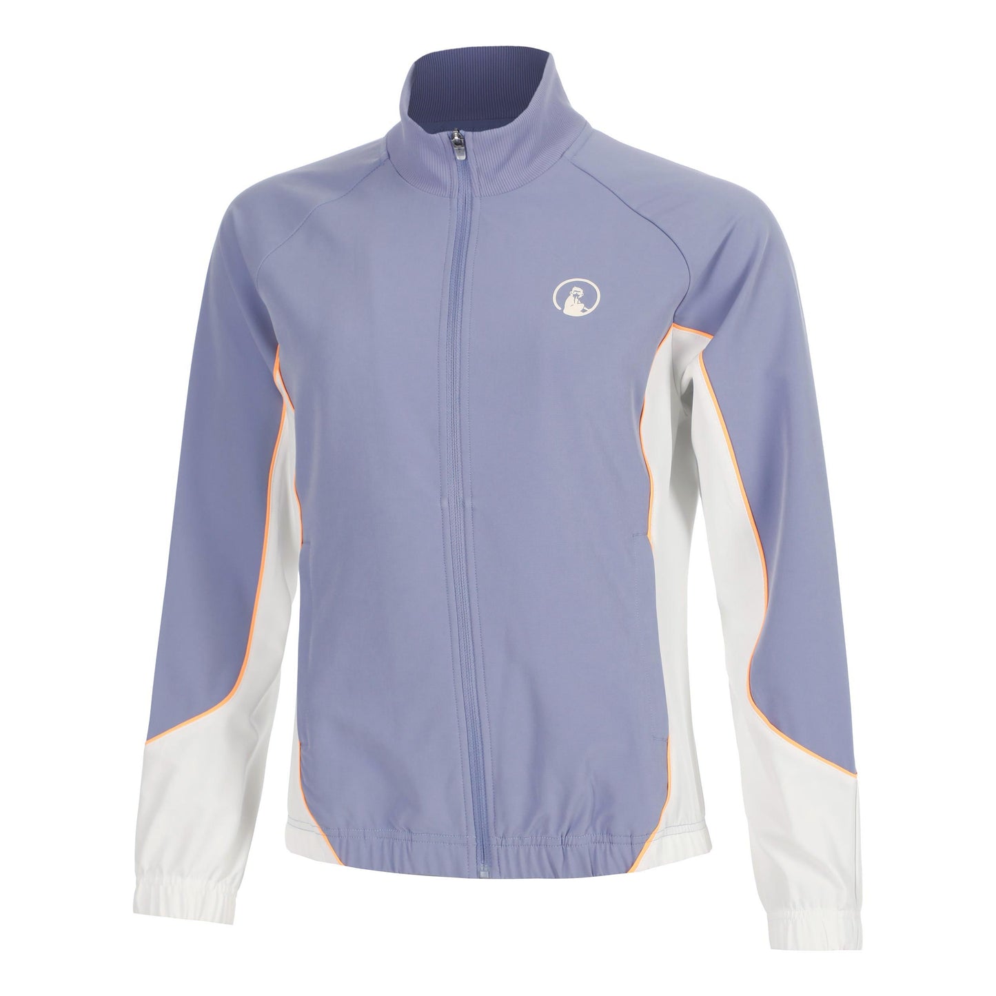 Quiet Please Glow Flow Trainingsjack Dames - blauw