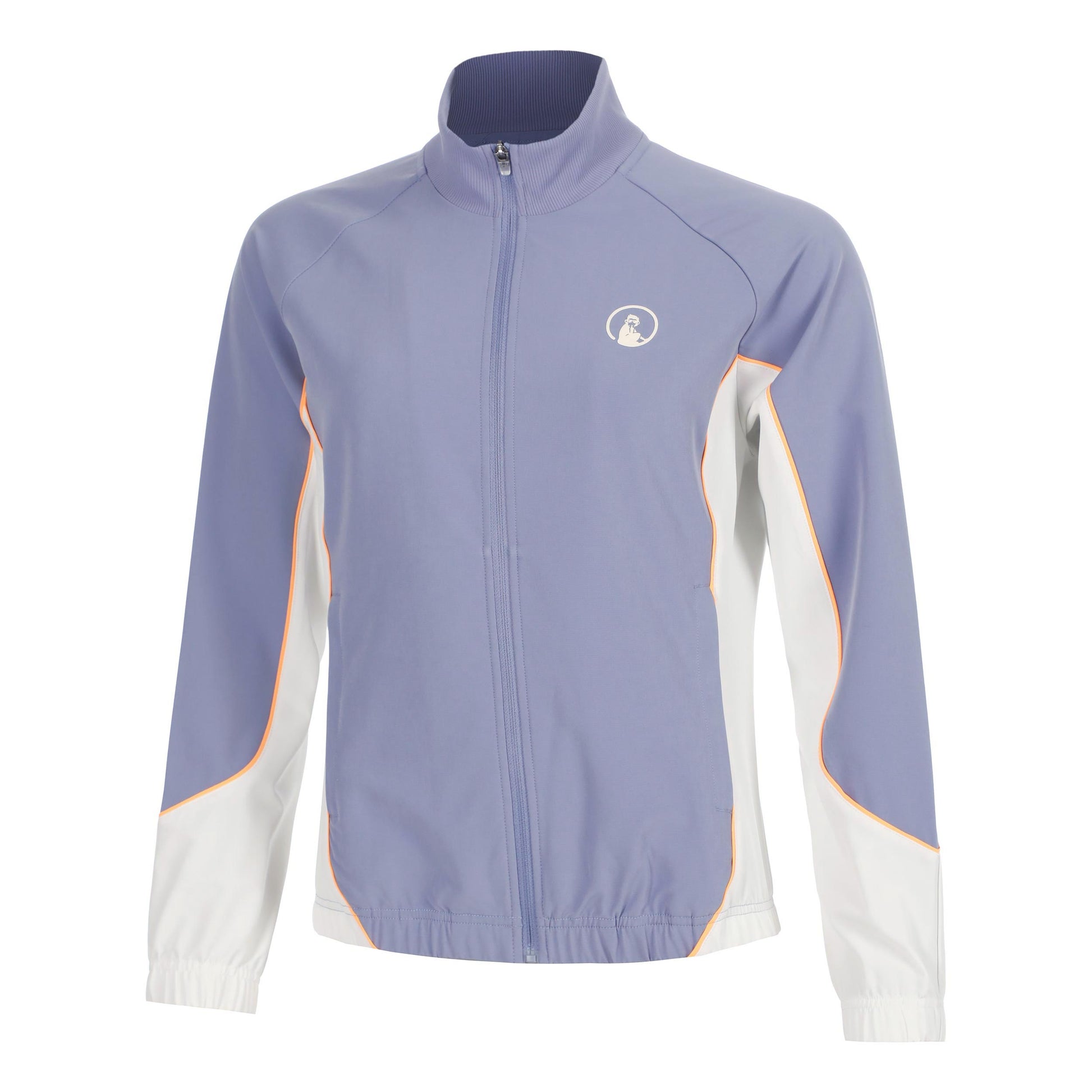 Quiet Please Glow Flow Trainingsjack Dames - blauw