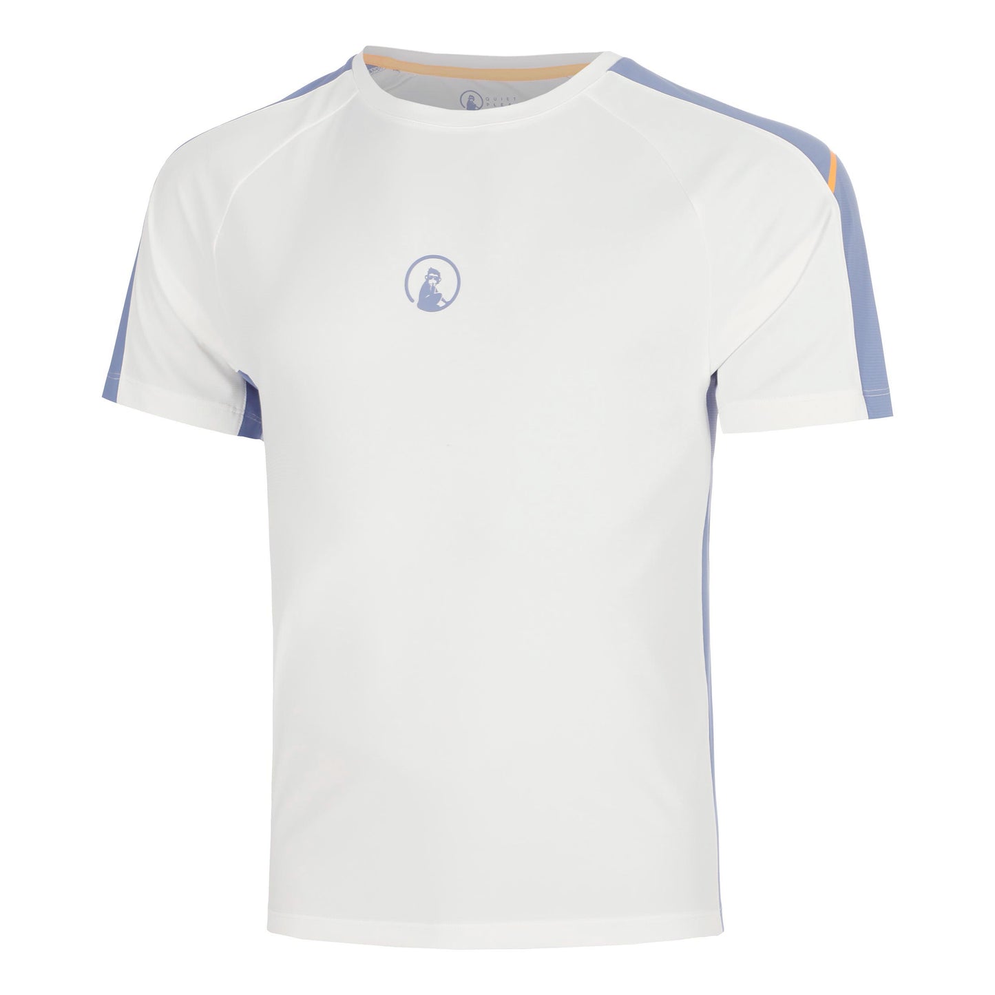 Quiet Please Glow Winner Tech T-shirt Heren - crème