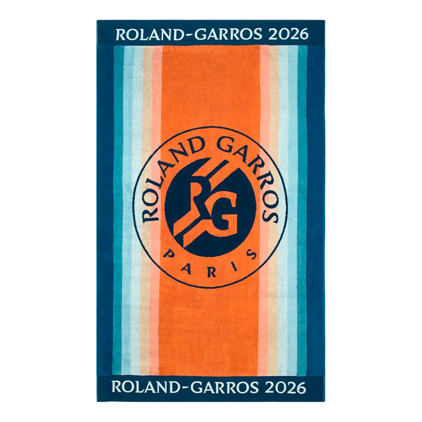 Roland Garros Official Beach Towel 100X170 Handdoek - donkerblauw