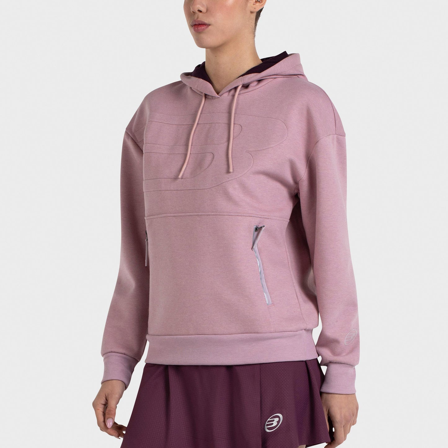Bullpadel Eolia Sweater met capuchon Dames - roze