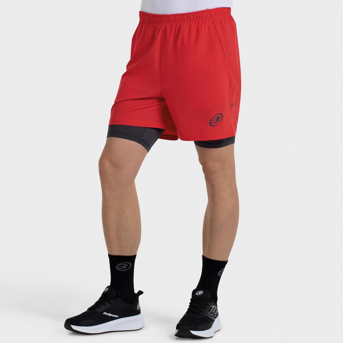 Bullpadel Montis Shorts Heren - rood